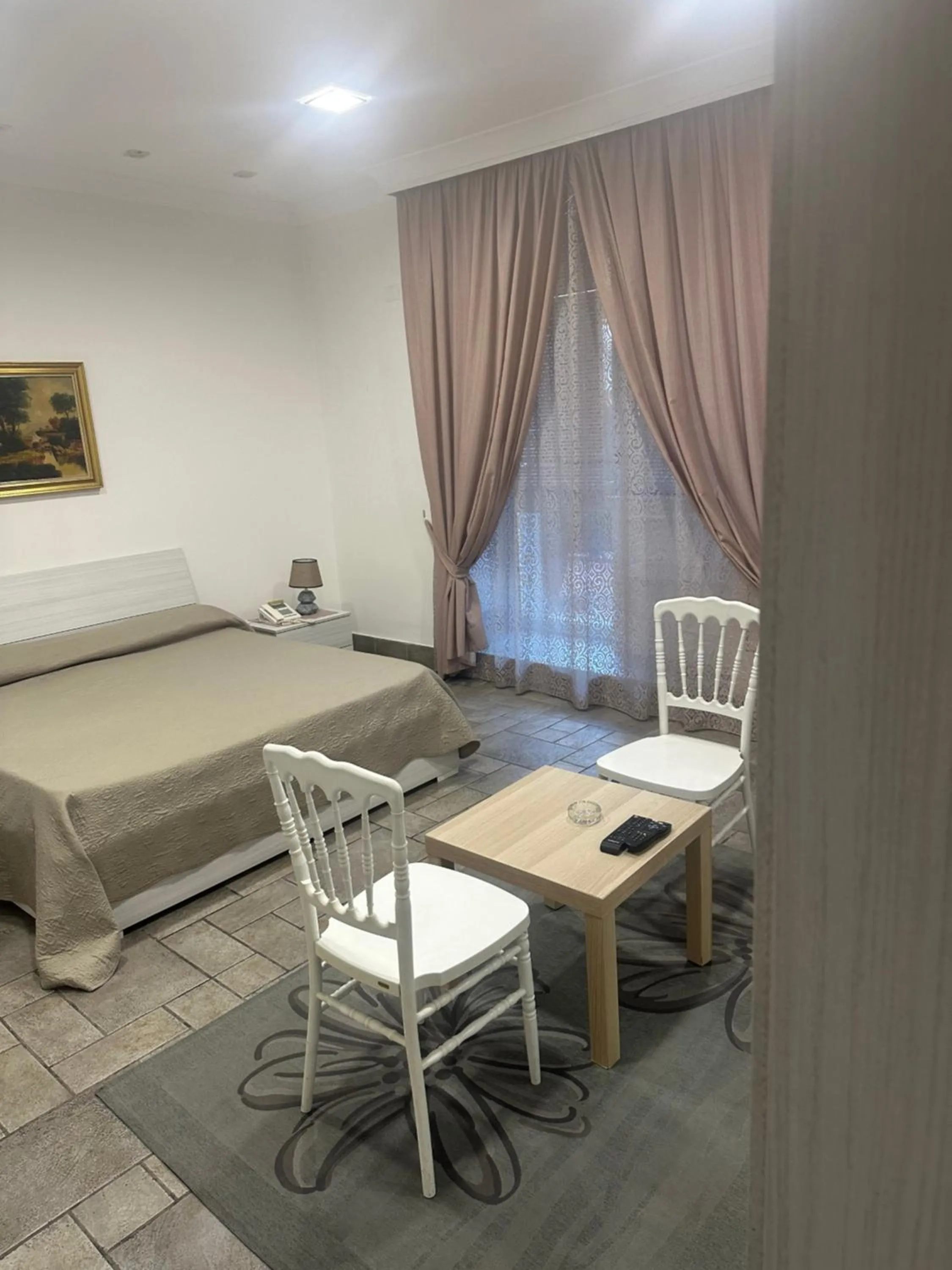 Bed in Hotel Villa La Colombaia