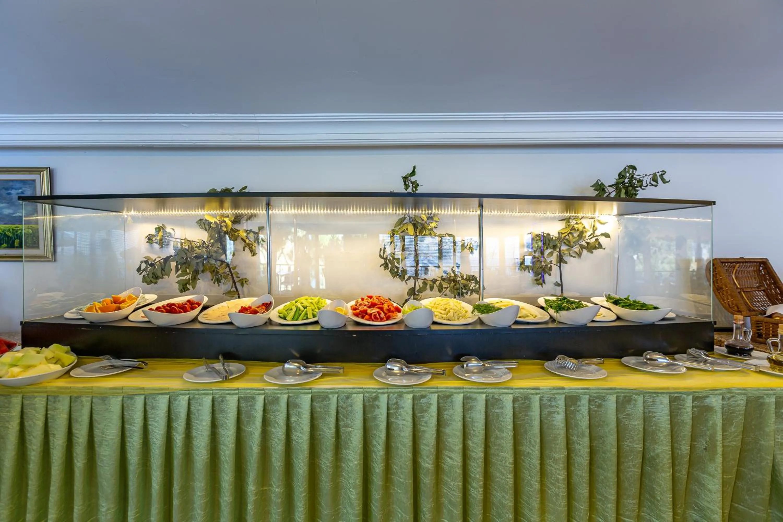 Buffet breakfast in Kulube Hotel