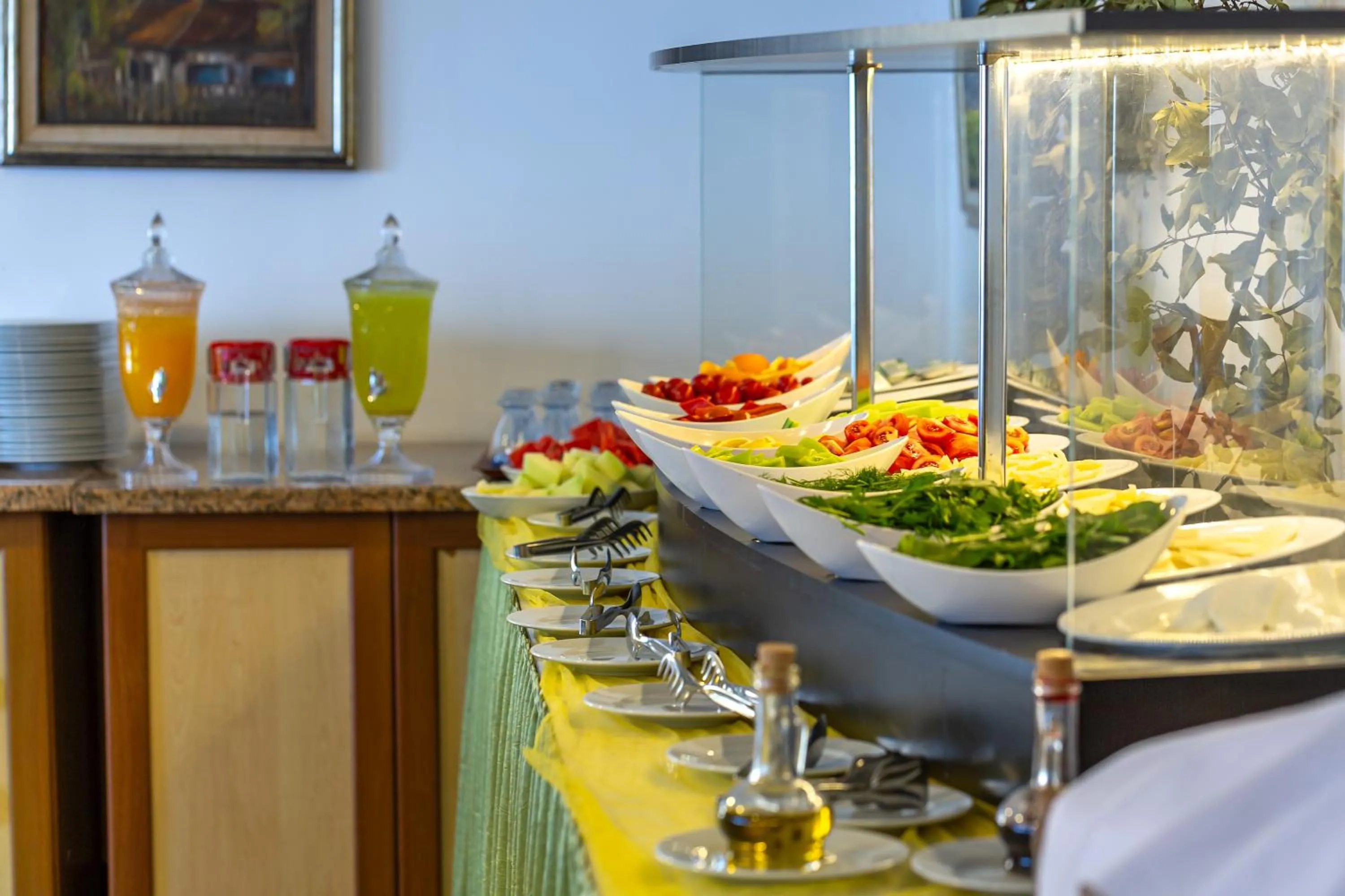 Buffet breakfast in Kulube Hotel