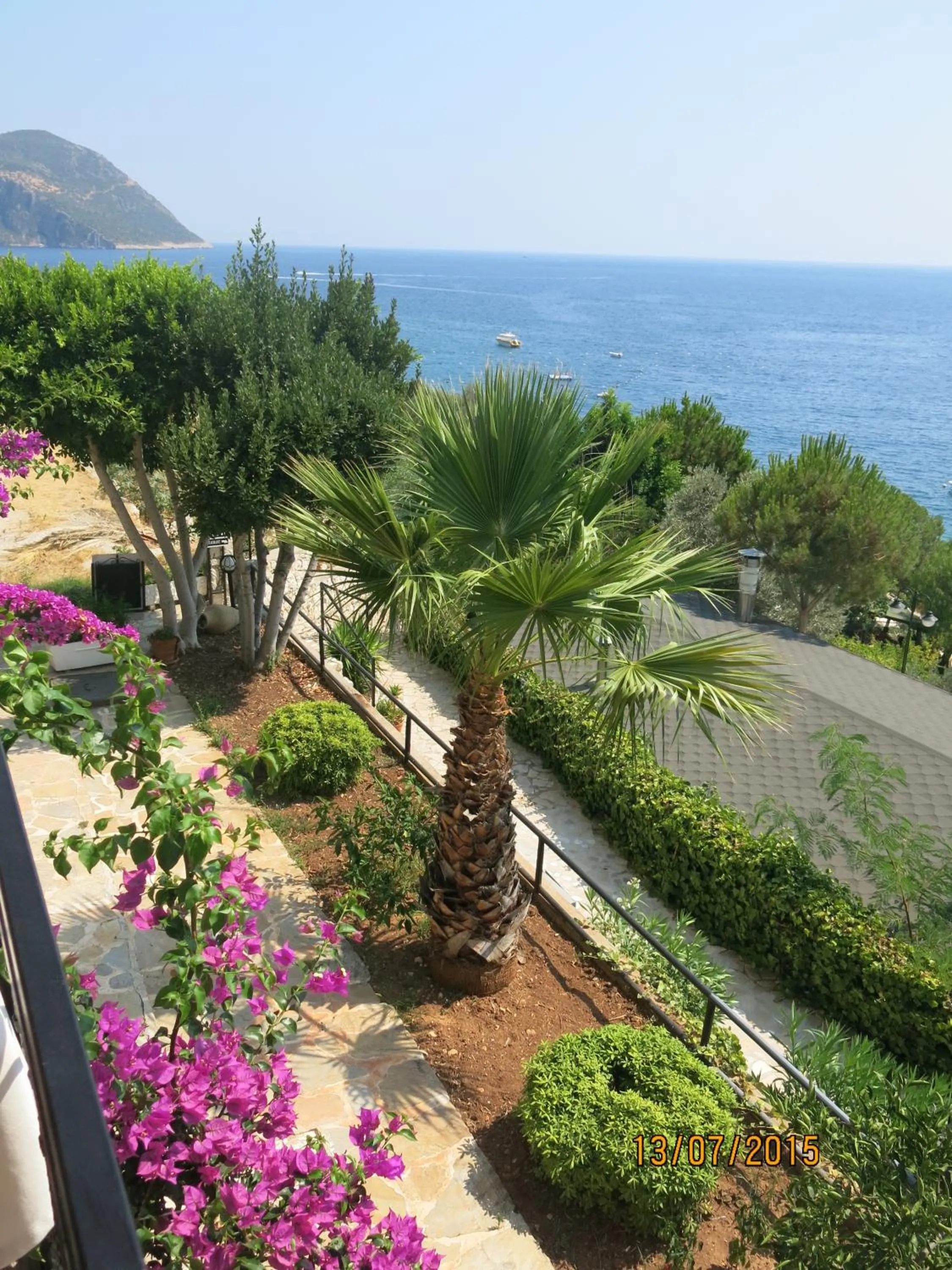 Garden view in Kulube Hotel