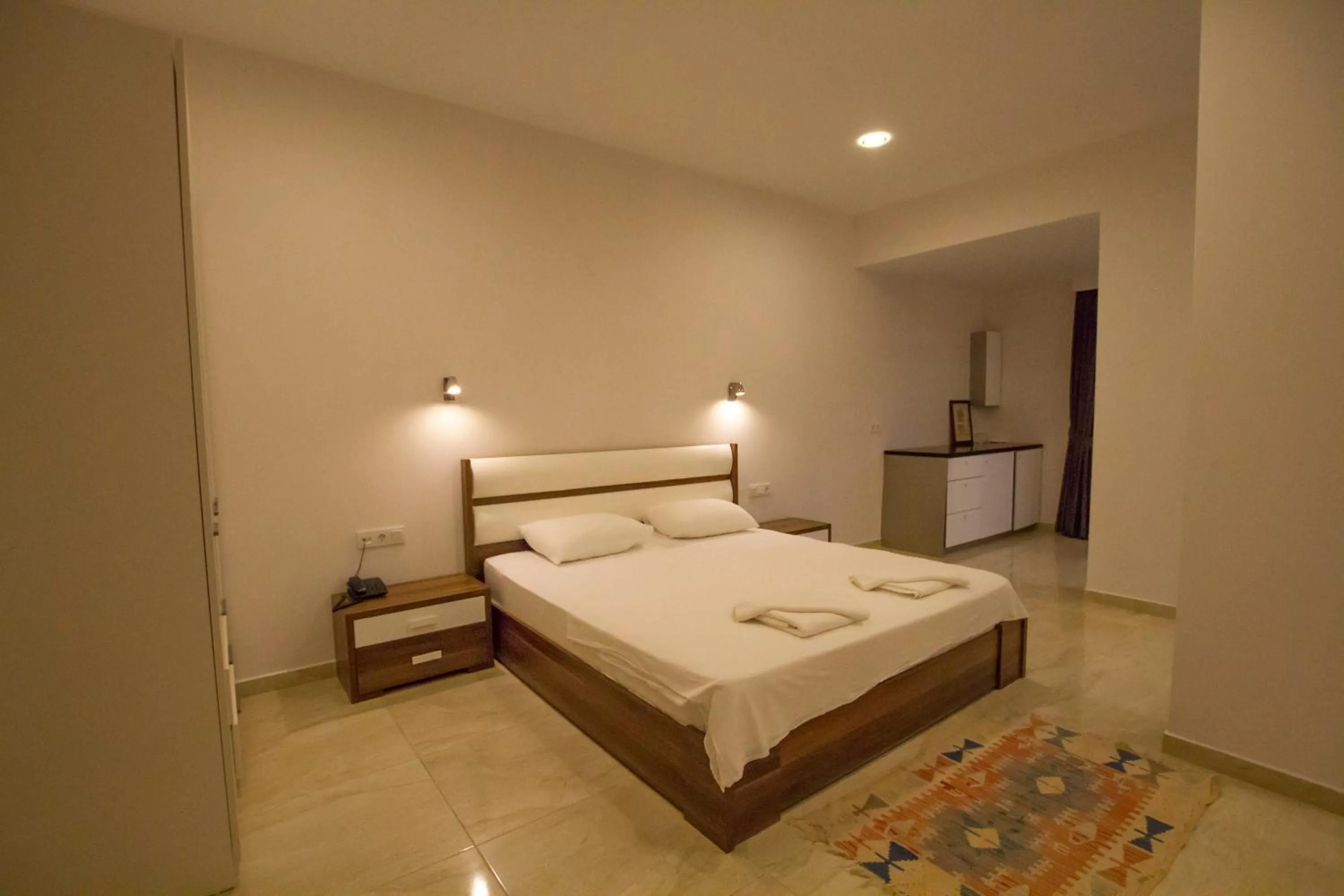 Living room, Bed in Kulube Hotel