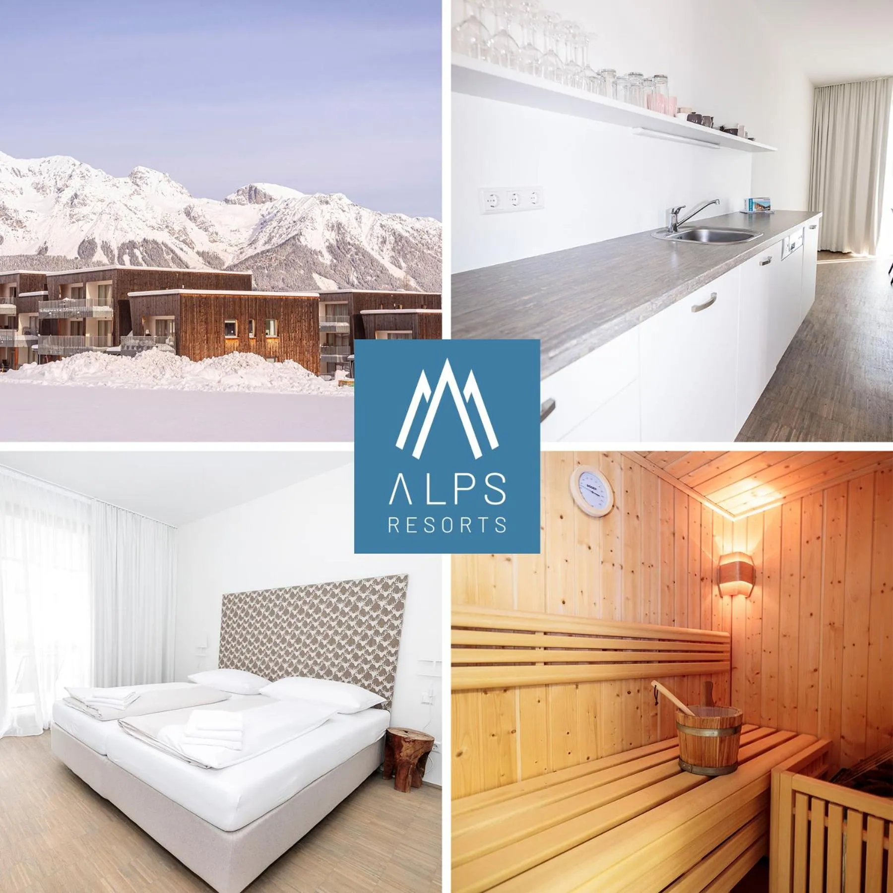 Bed in Alpenrock Schladming by ALPS RESORTS