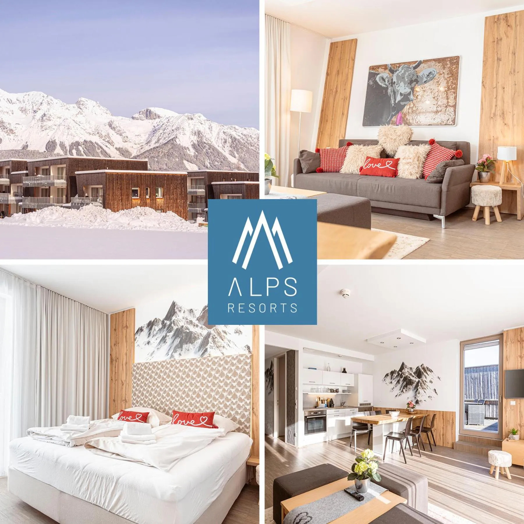 Bed in Alpenrock Schladming by ALPS RESORTS