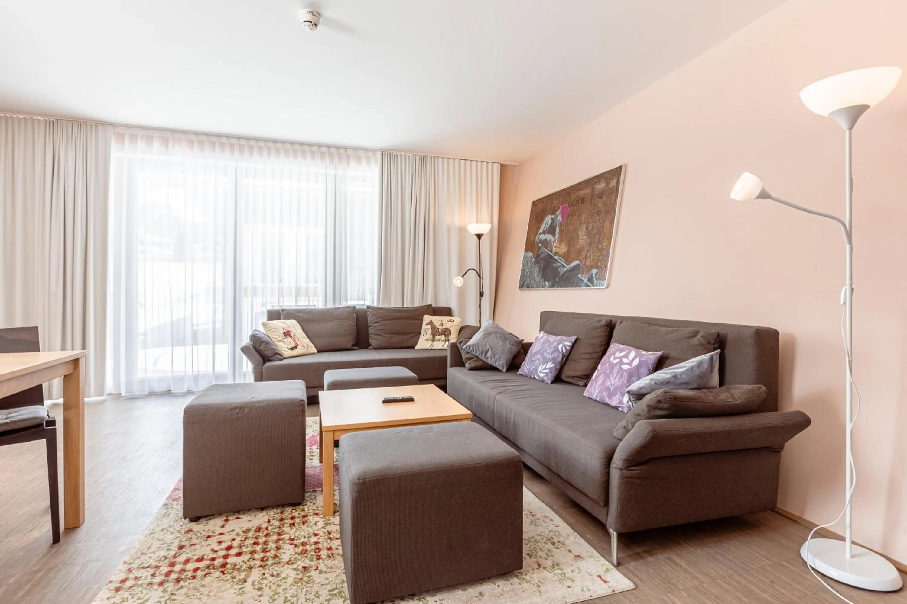 Living room in Alpenrock Schladming by ALPS RESORTS