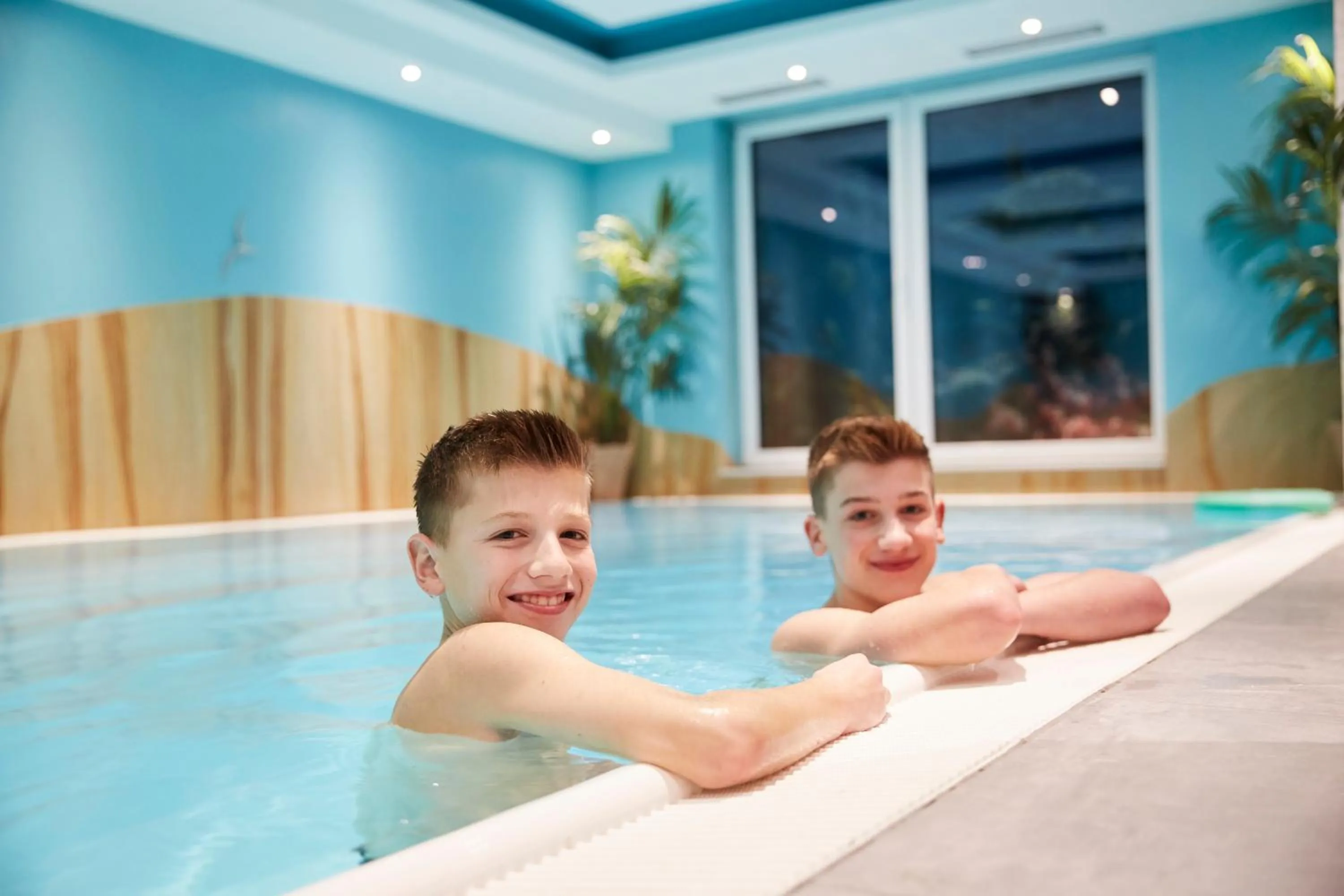 Swimming pool in Aparthotel Bernstein