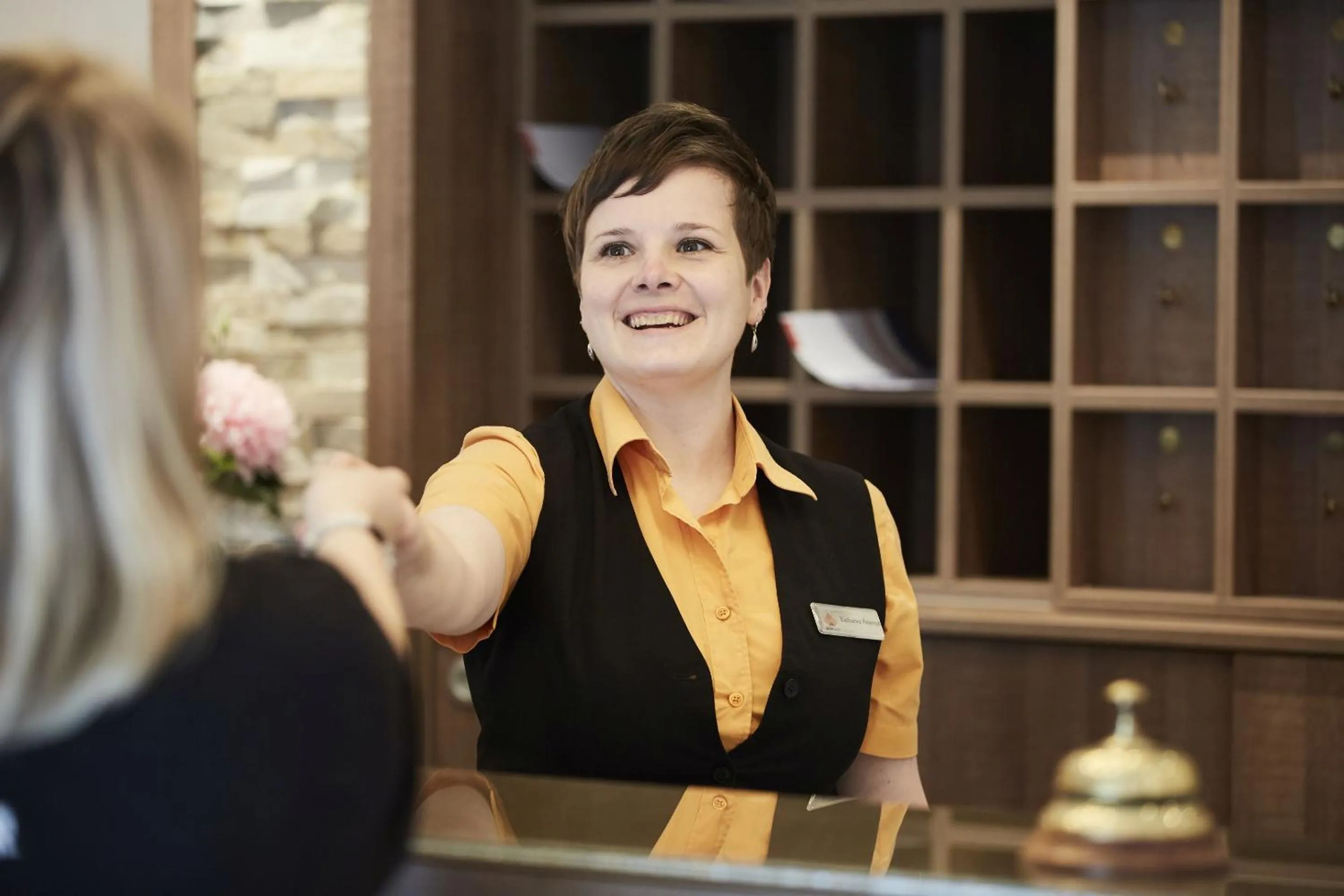 Lobby or reception in Aparthotel Bernstein