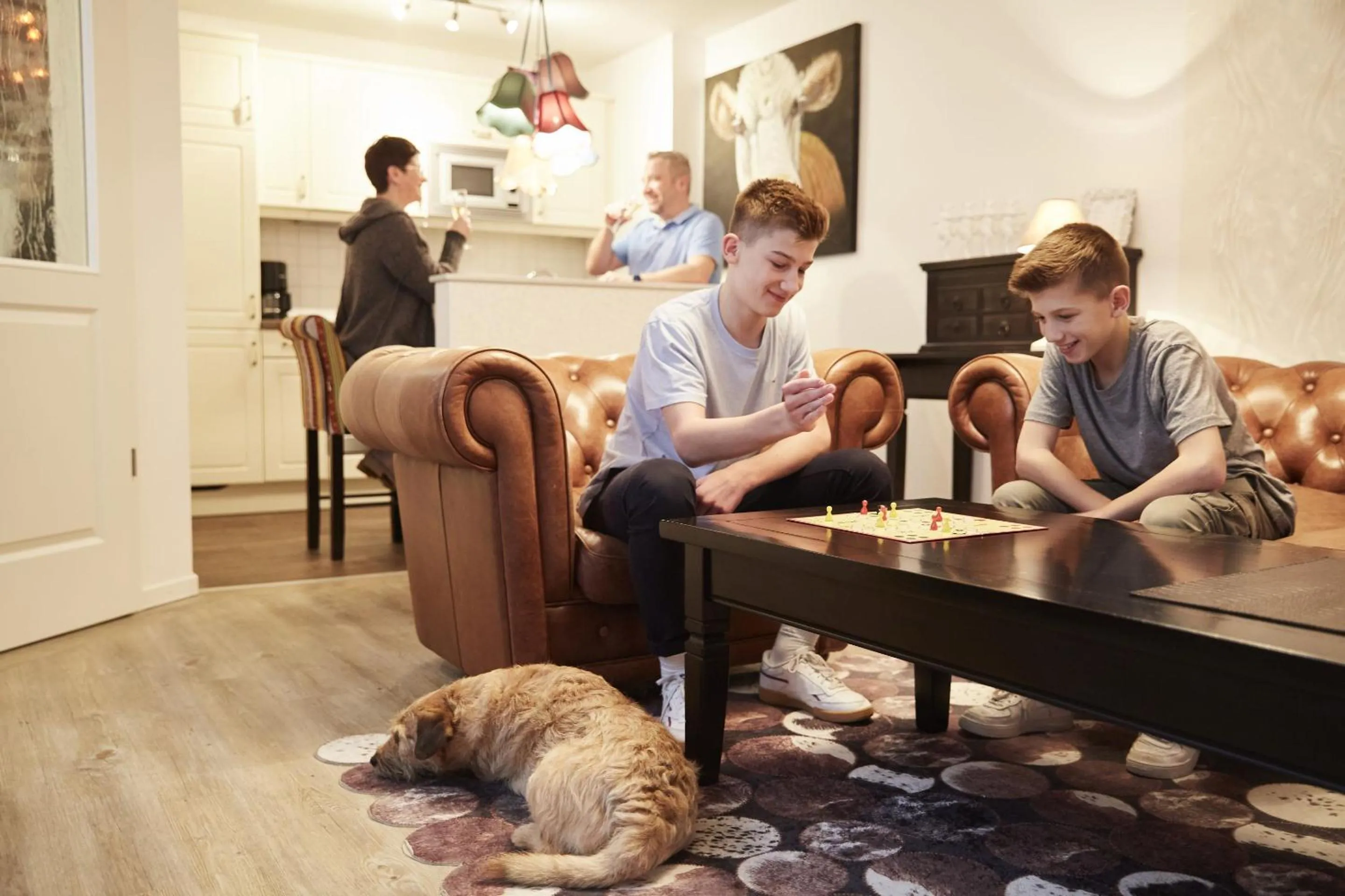 Living room in Aparthotel Bernstein