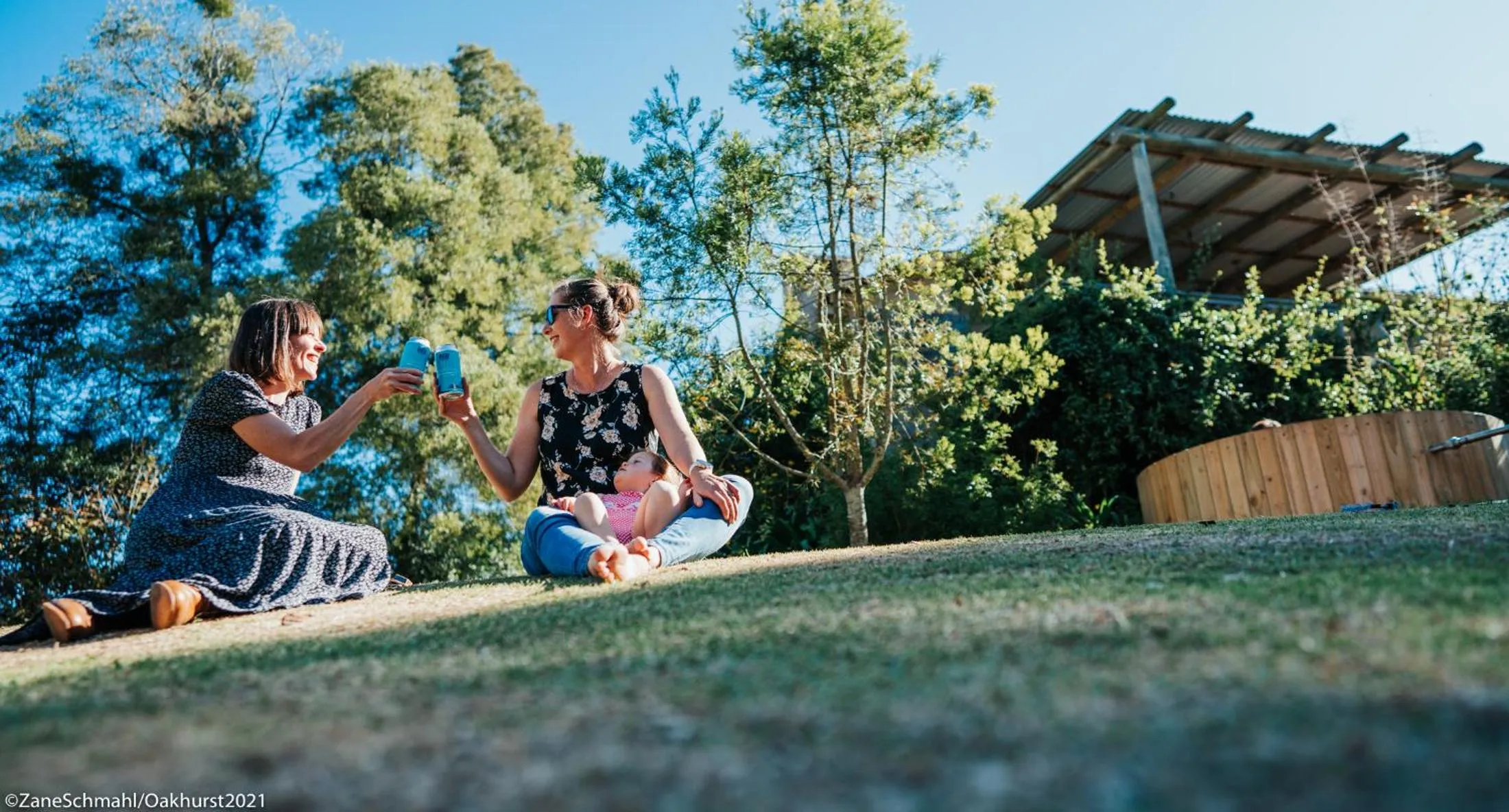 People in Oakhurst Farm Cottages