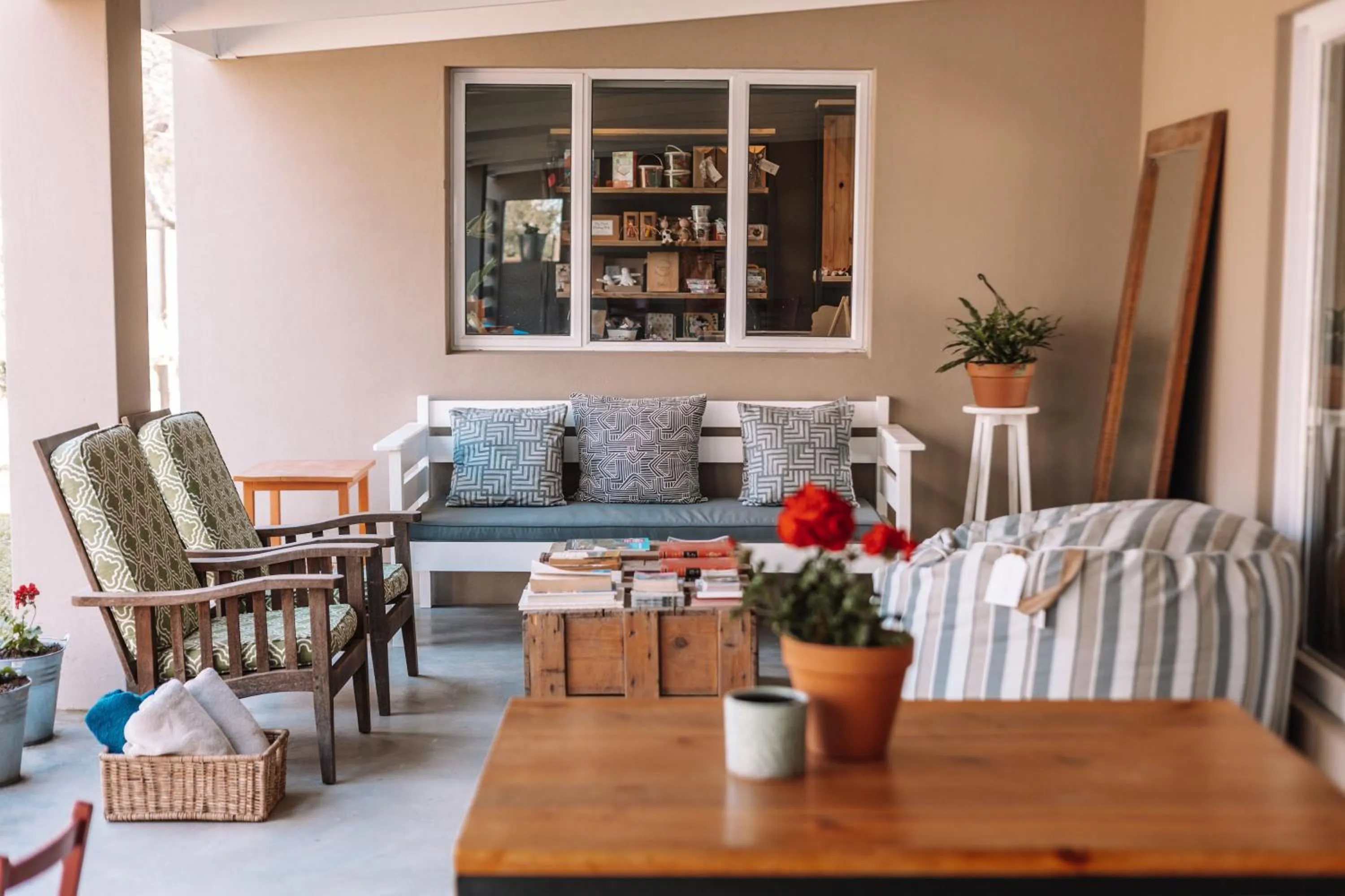 Shopping Area in Oakhurst Farm Cottages