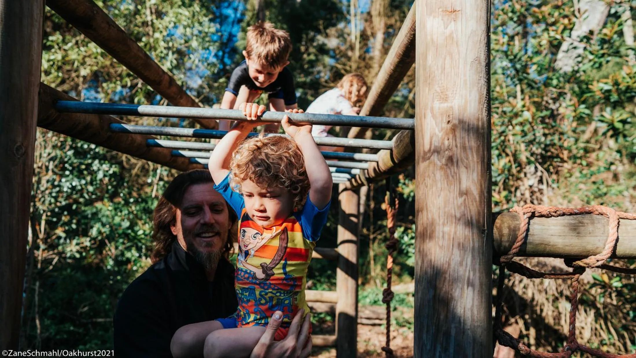 Children play ground in Oakhurst Farm Cottages