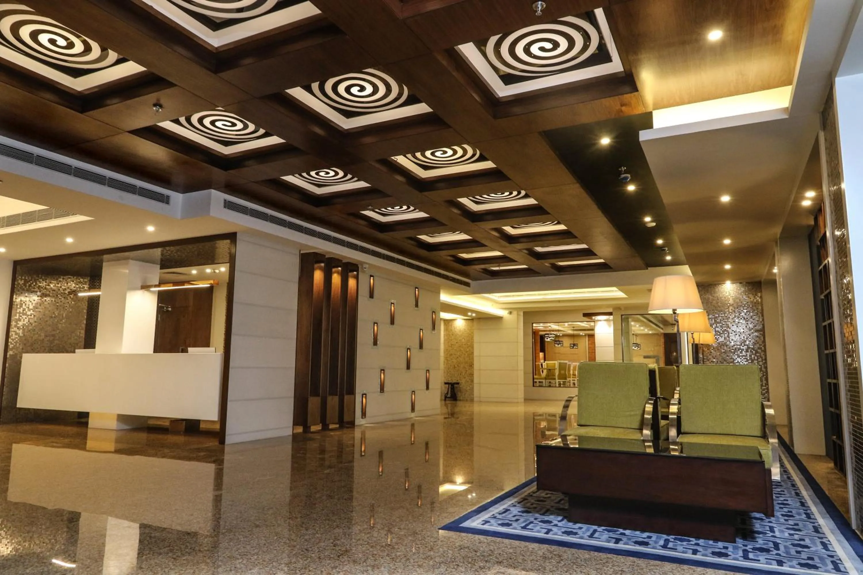Lobby or reception in The Grand Asansol