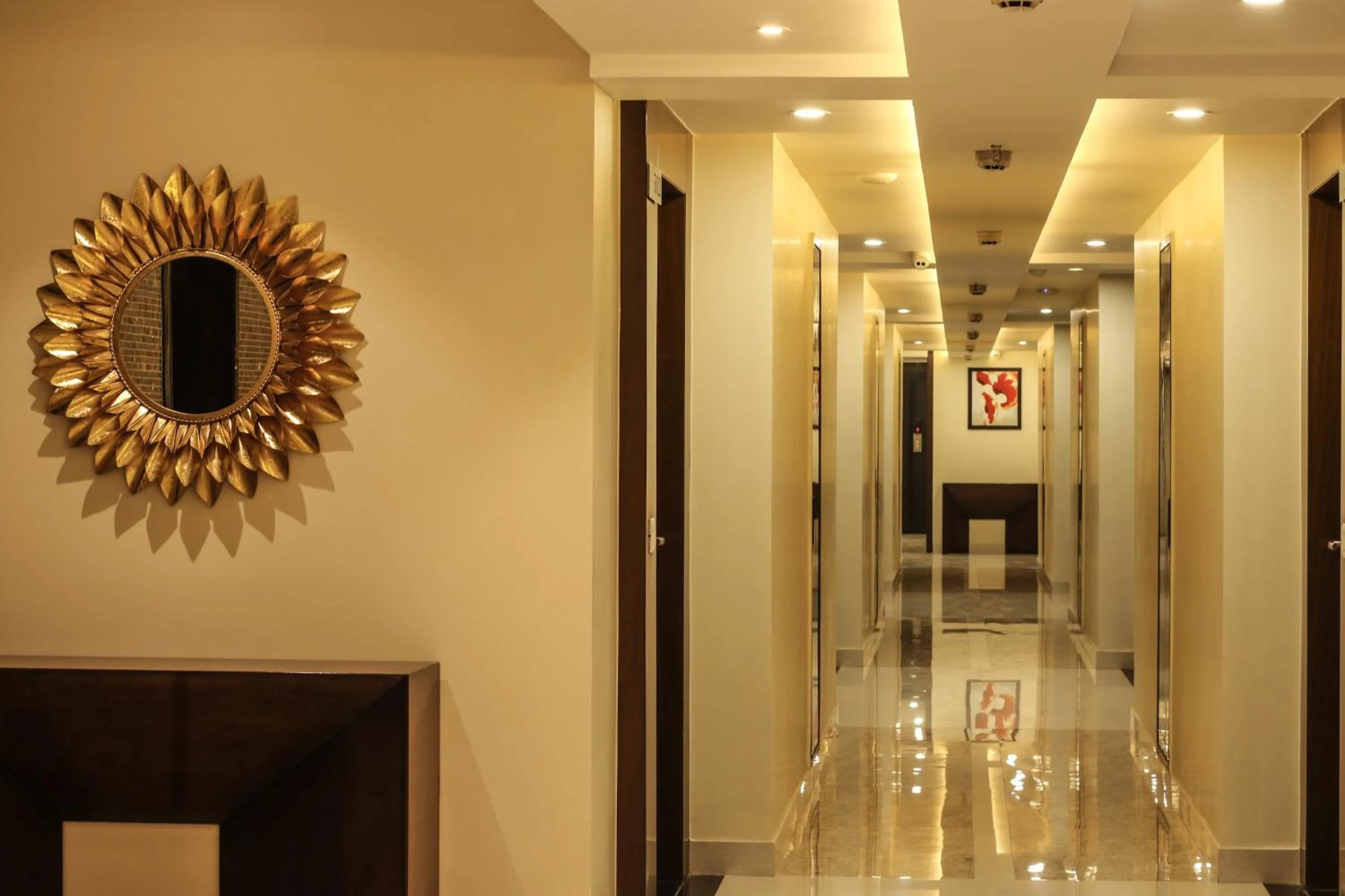 Lobby or reception in The Grand Asansol