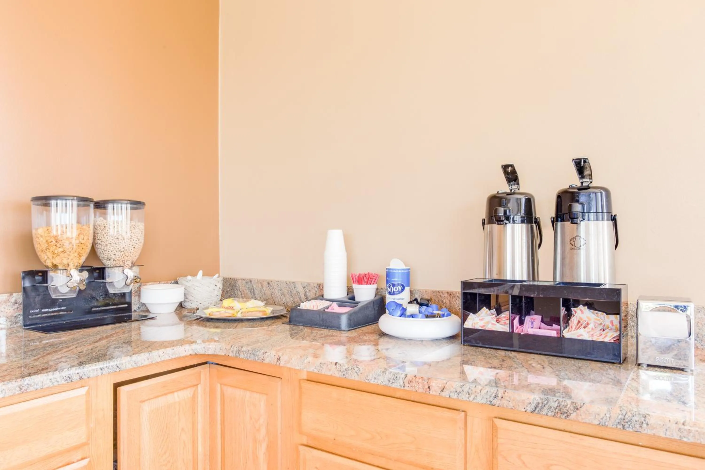 Continental breakfast in Travel Inn