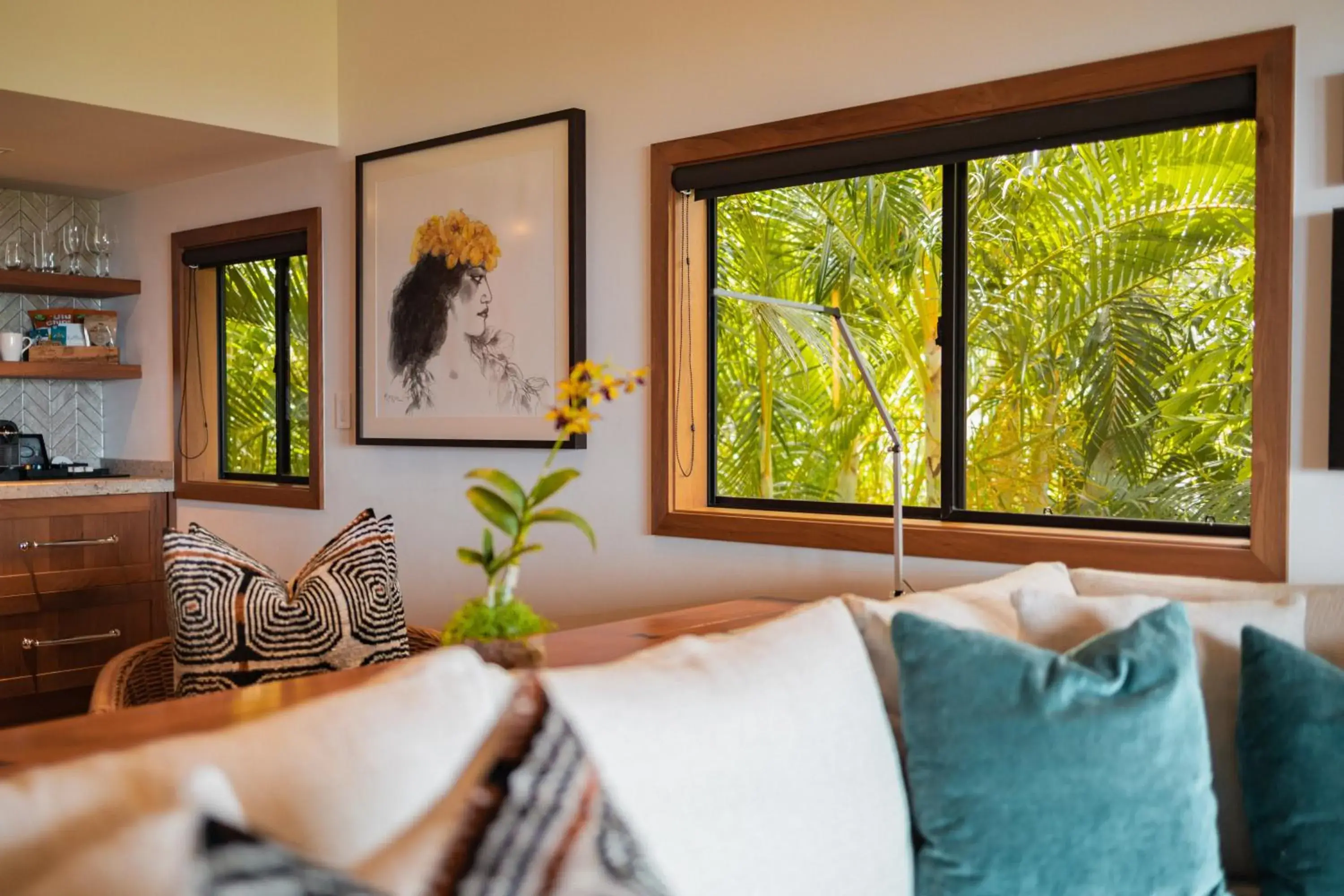 Living room in Hotel Wailea, Relais & Châteaux - Adults Only Living room in Hotel Wailea, Relais & Châteaux - Adults Only