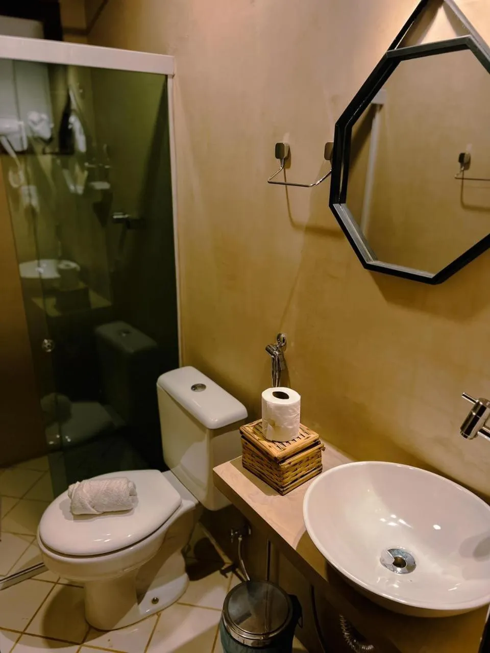 Bathroom in Pousada Ares de Noronha