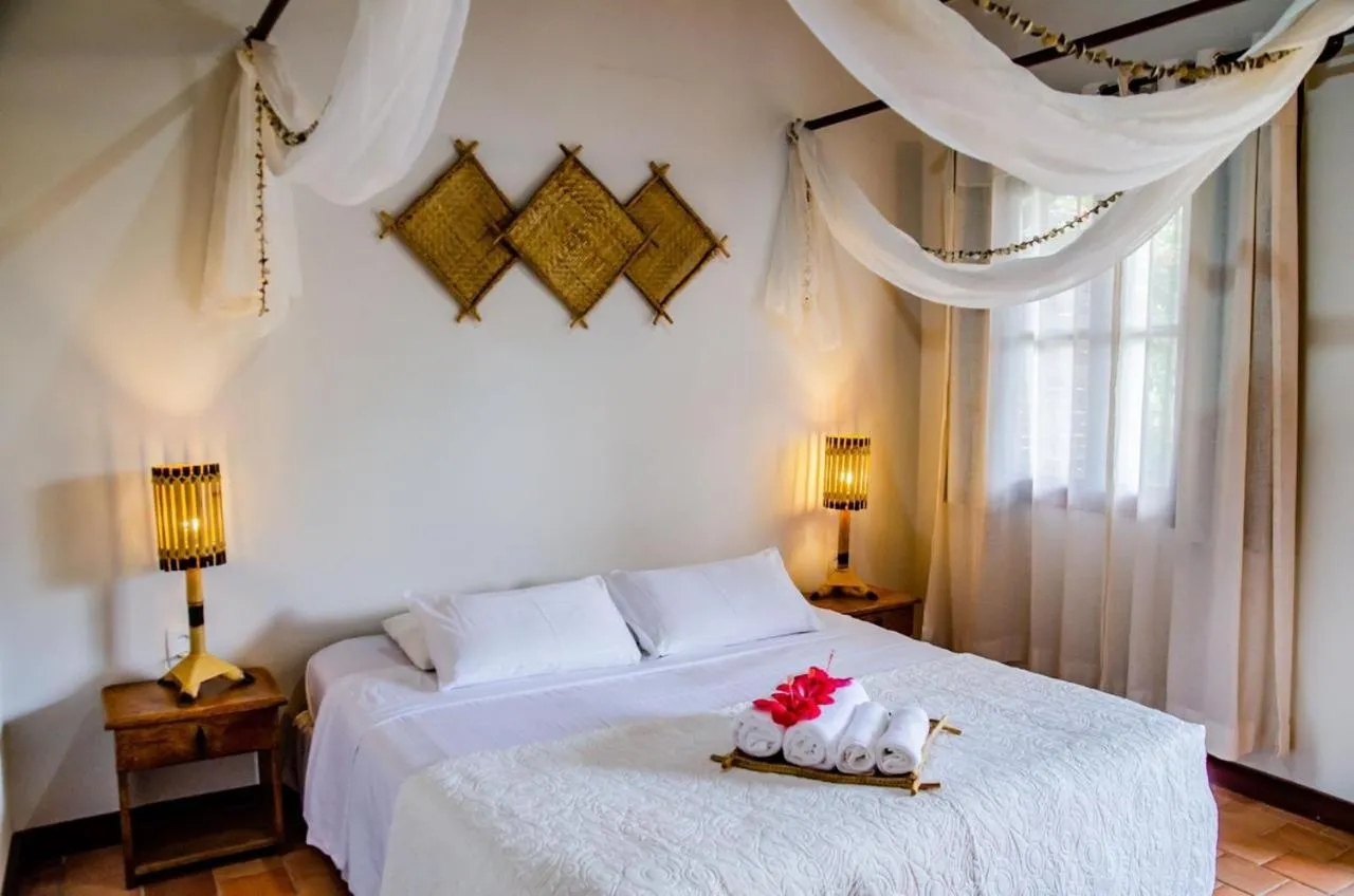 Bed in Pousada Ares de Noronha