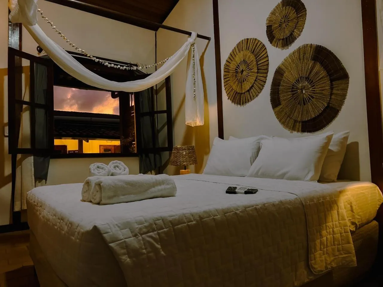 Bed in Pousada Ares de Noronha