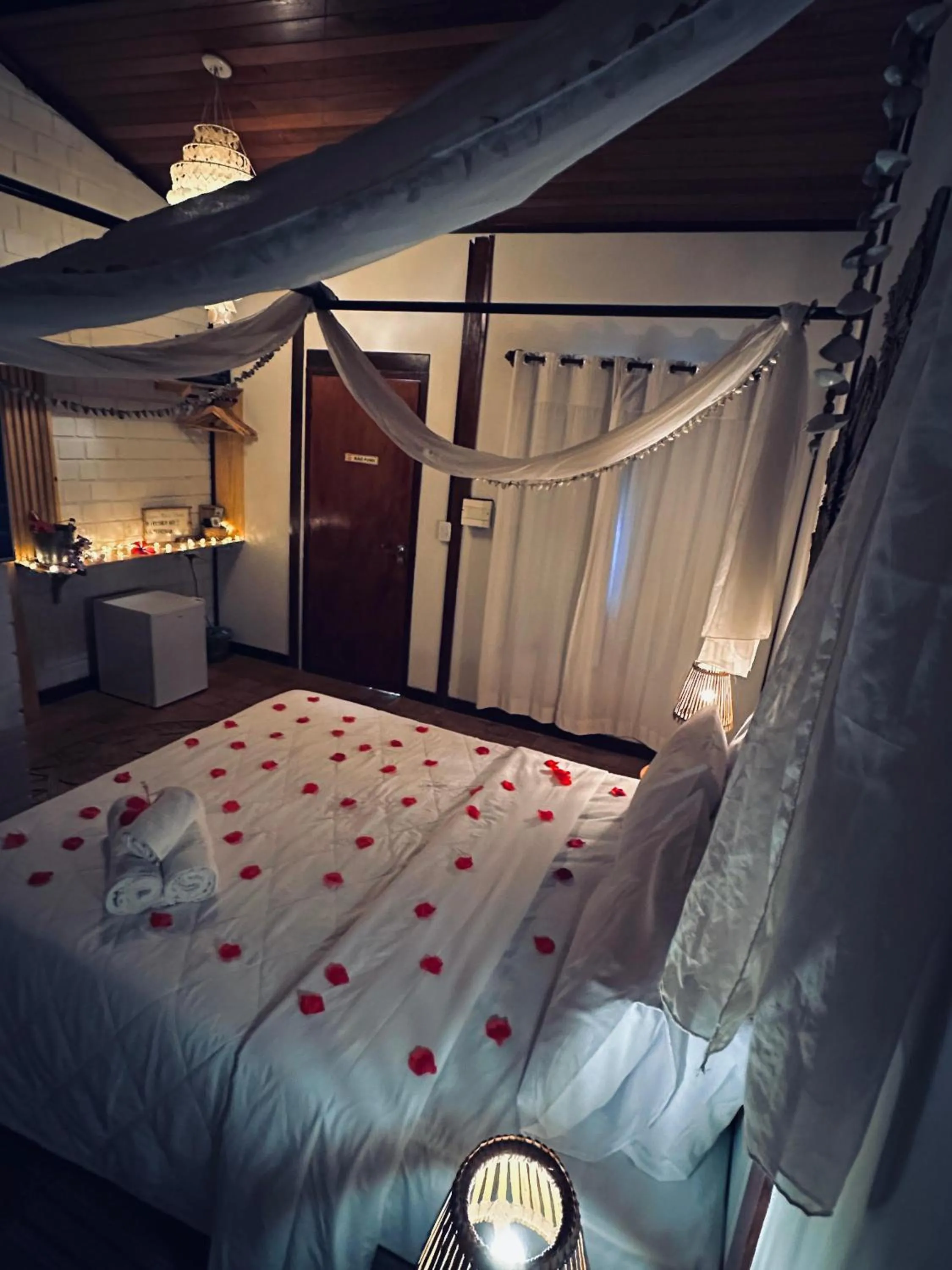 Bed in Pousada Ares de Noronha