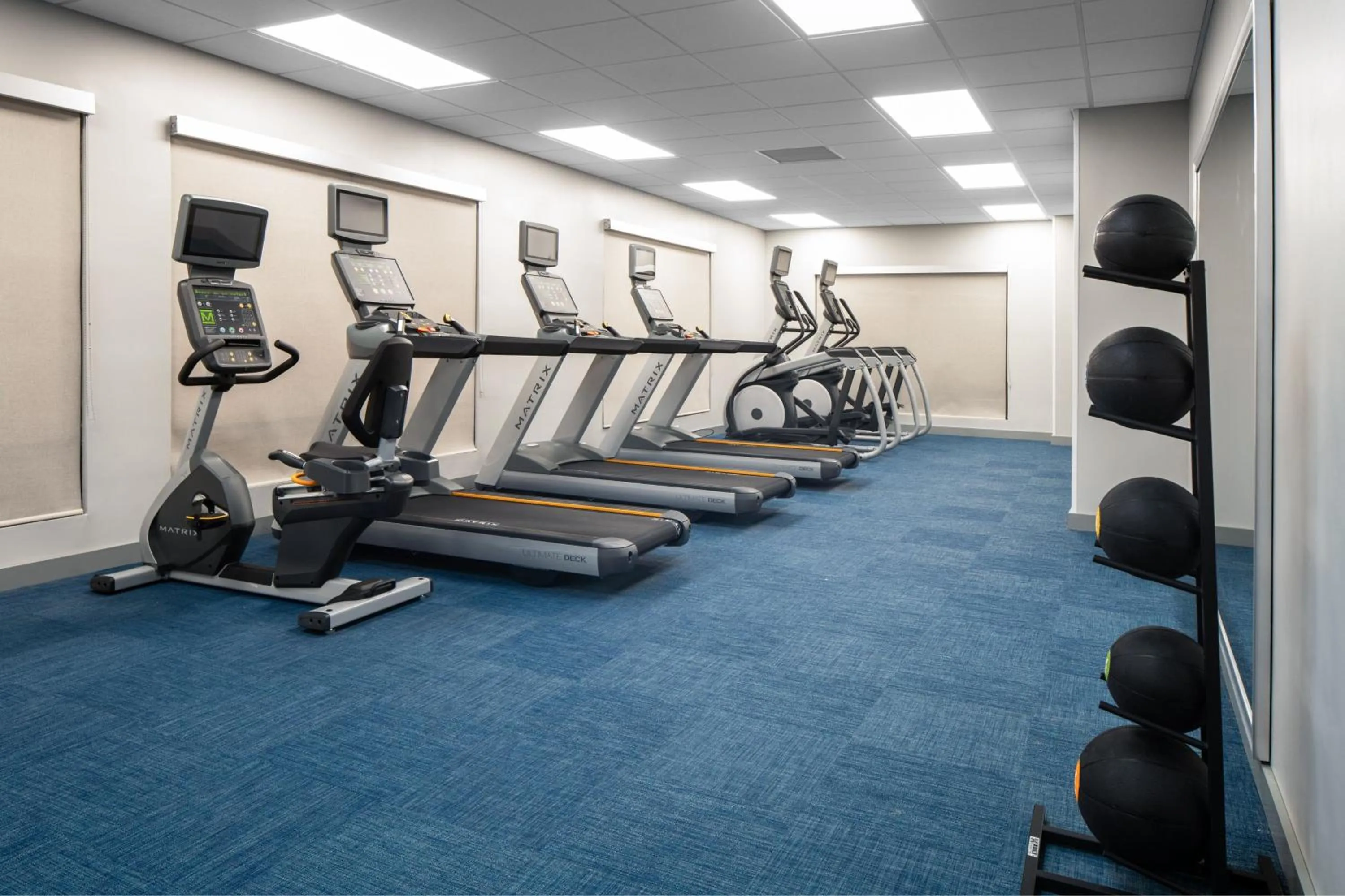 Fitness centre/facilities in TownePlace Suites by Marriott Sidney