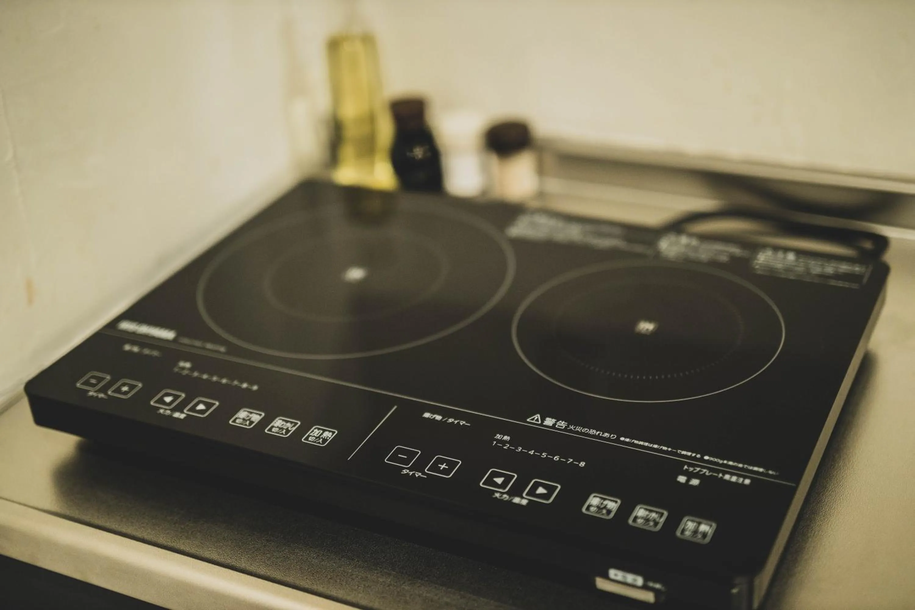 Communal kitchen in Otaru Tap Room & Hostel