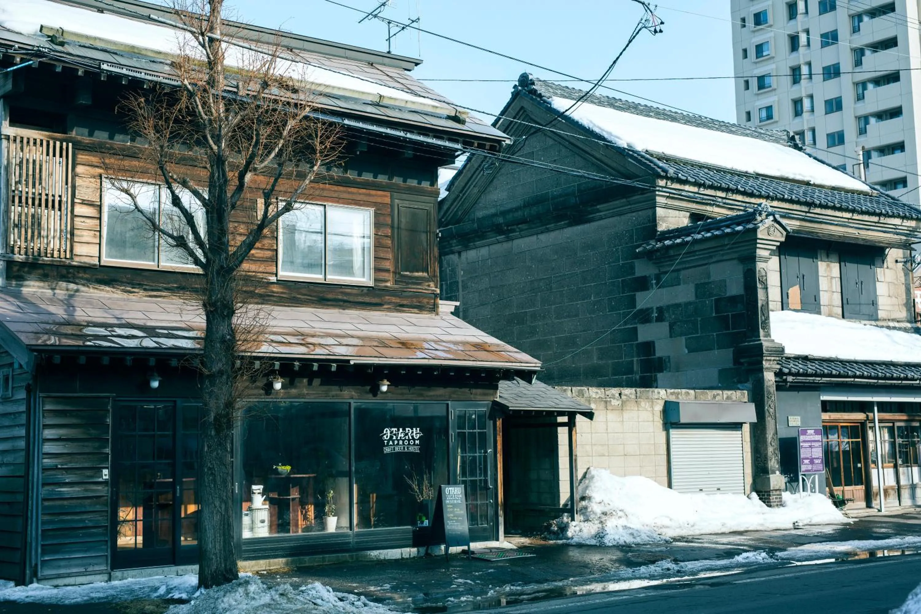 Property building in Otaru Tap Room & Hostel