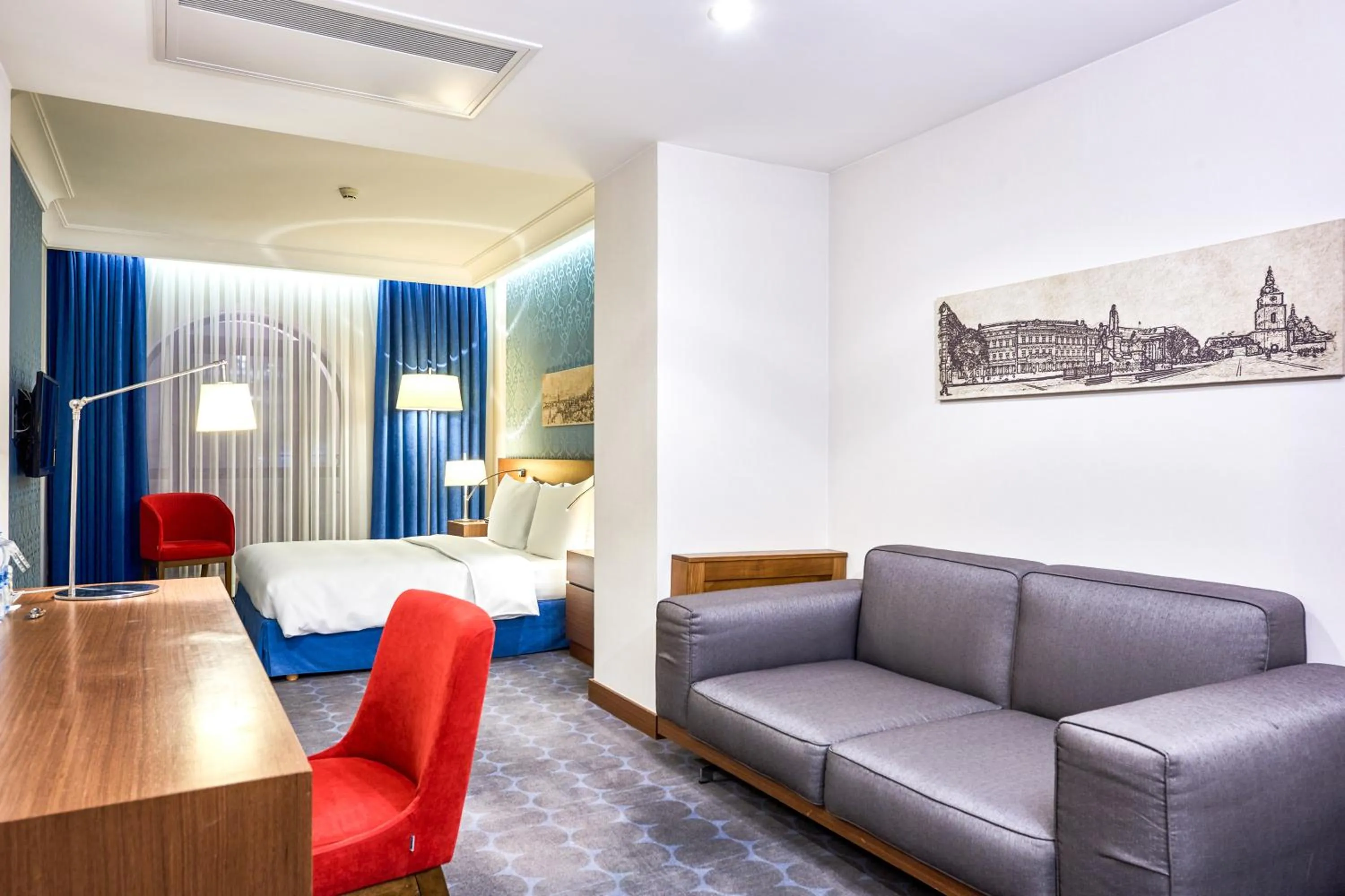 Photo of the whole room in Radisson Blu Hotel, Kyiv Podil City Centre