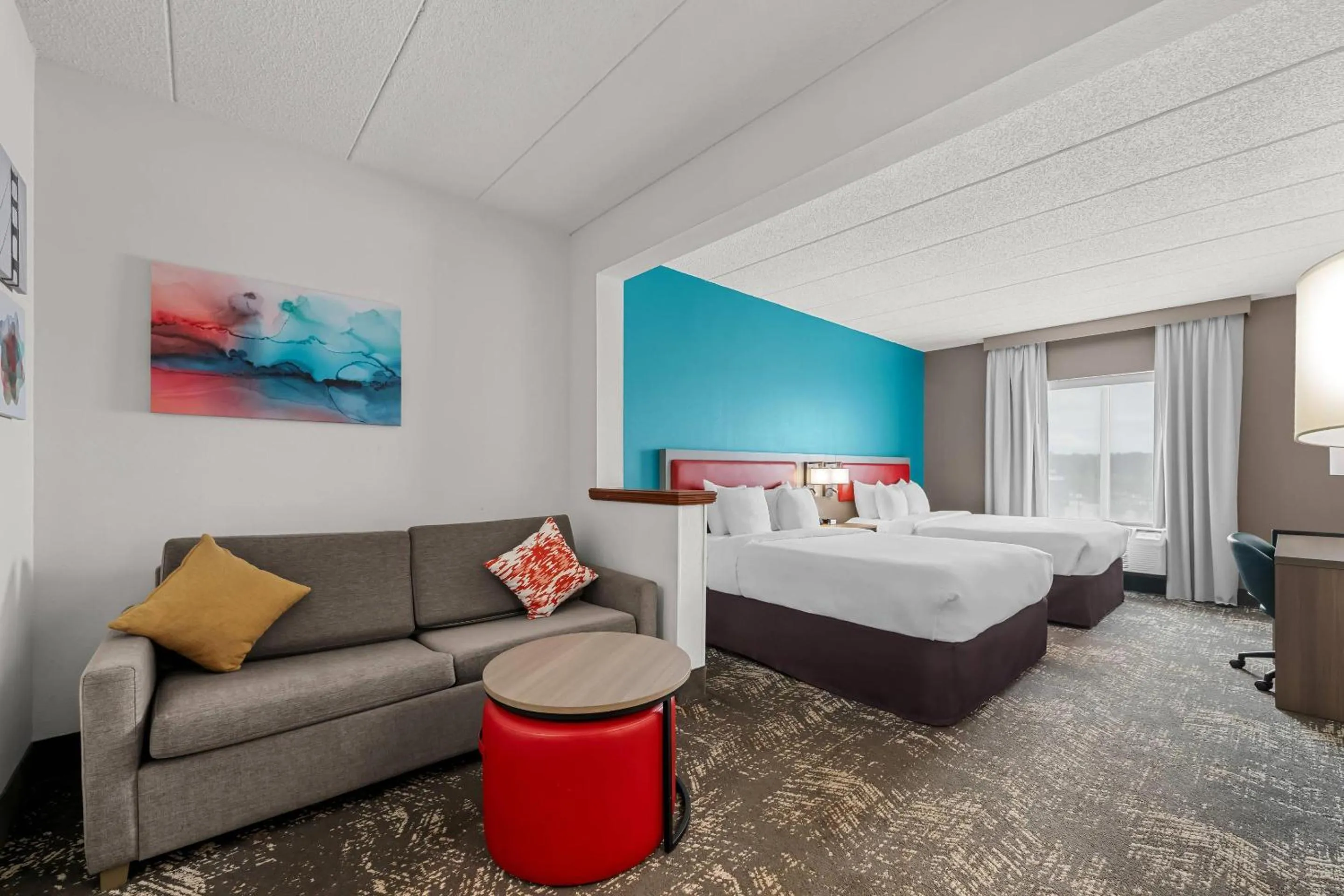 Bedroom, Bed in Comfort Suites Columbia at Harbison