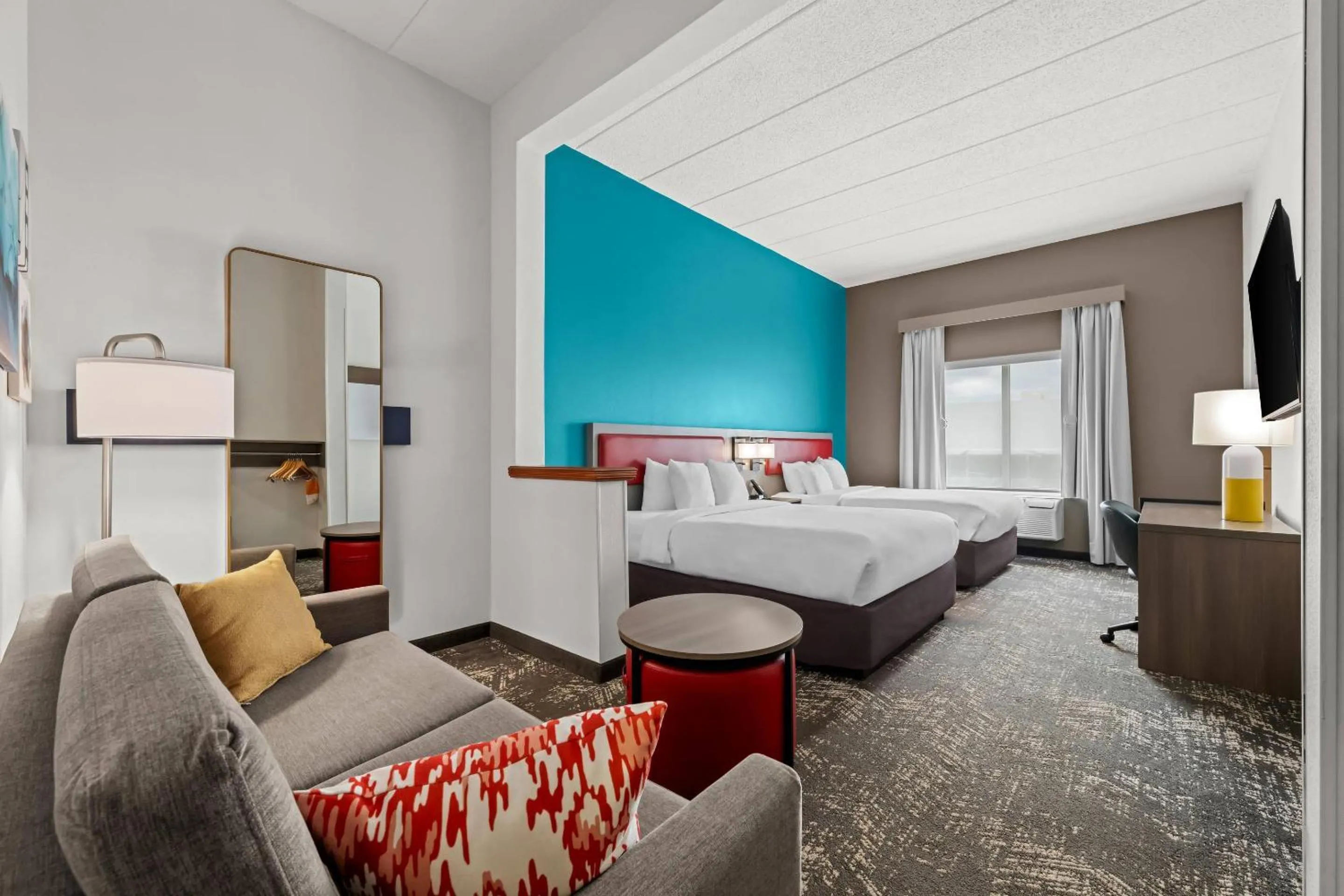 Bedroom, Bed in Comfort Suites Columbia at Harbison