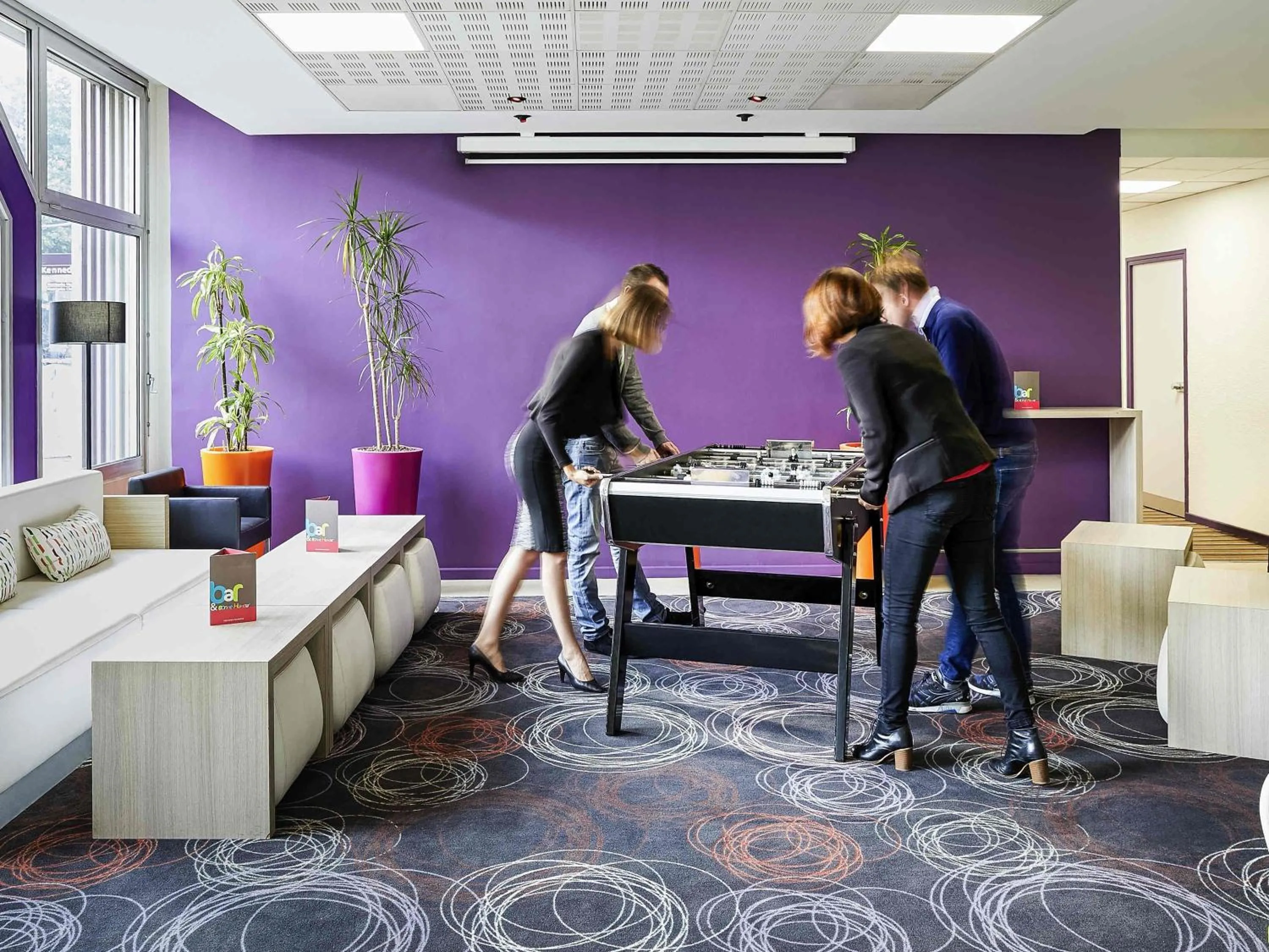 Lounge or bar in ibis Styles Lille Centre Gare Beffroi