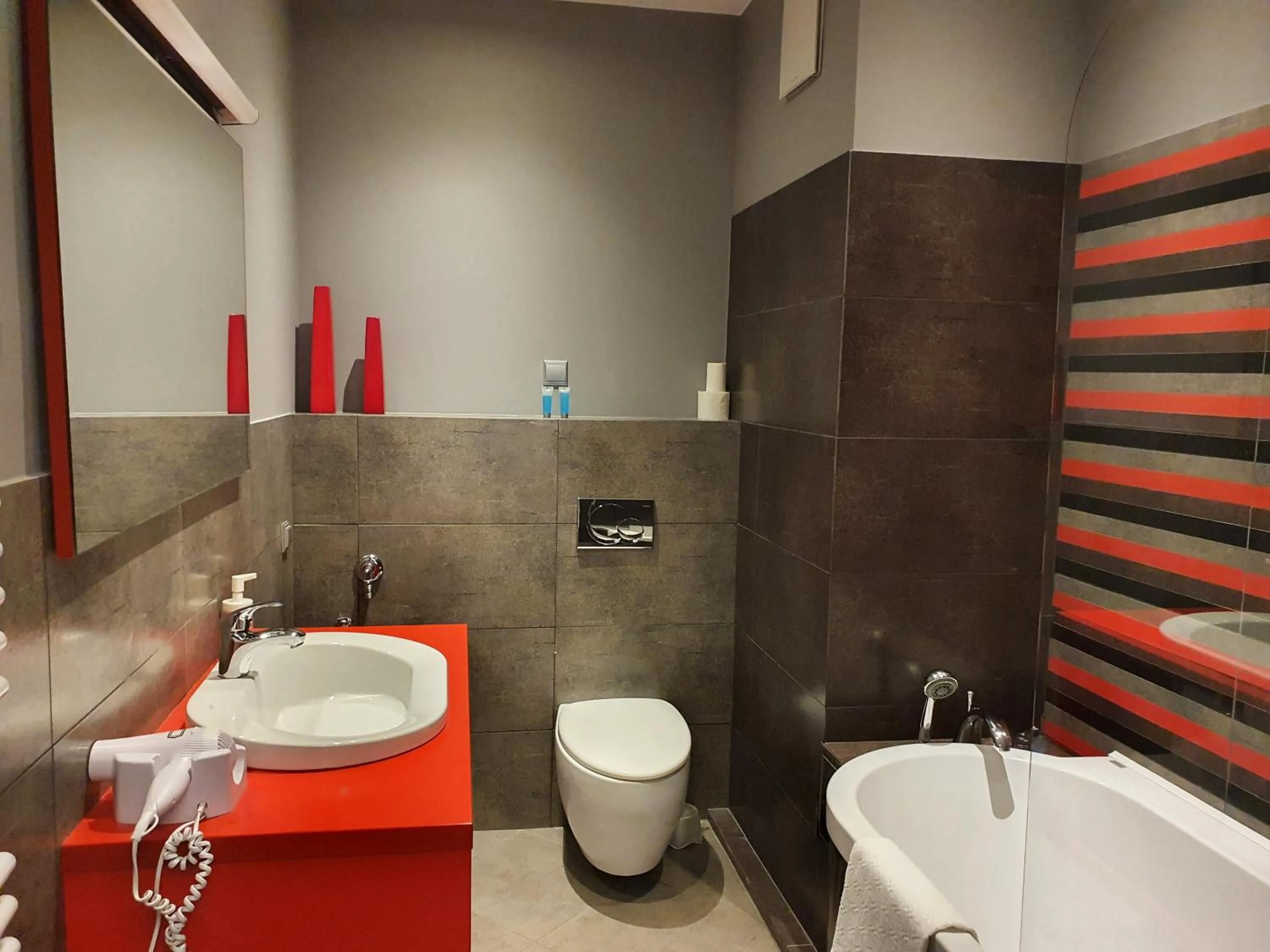 Bathroom in NotaBene Wola Apartment