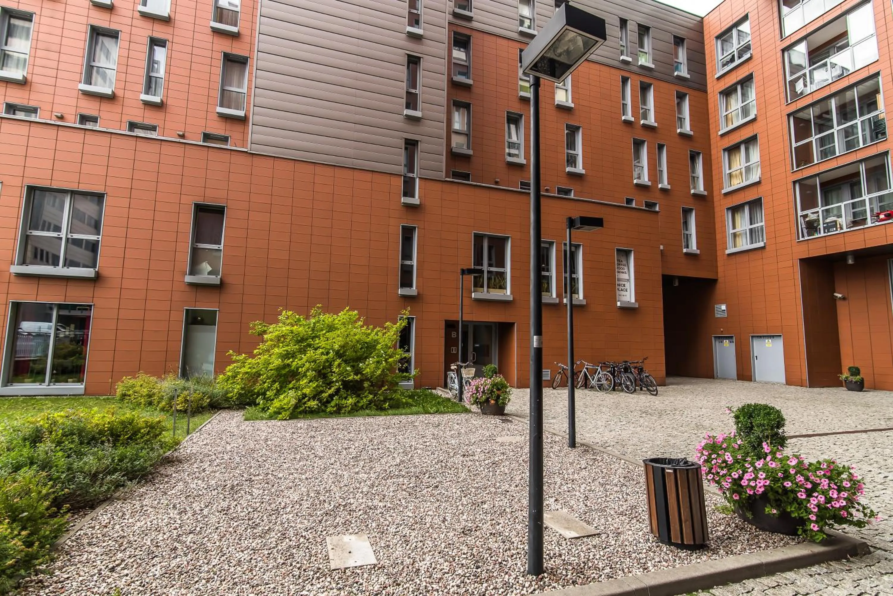 Property building in NotaBene Wola Apartment