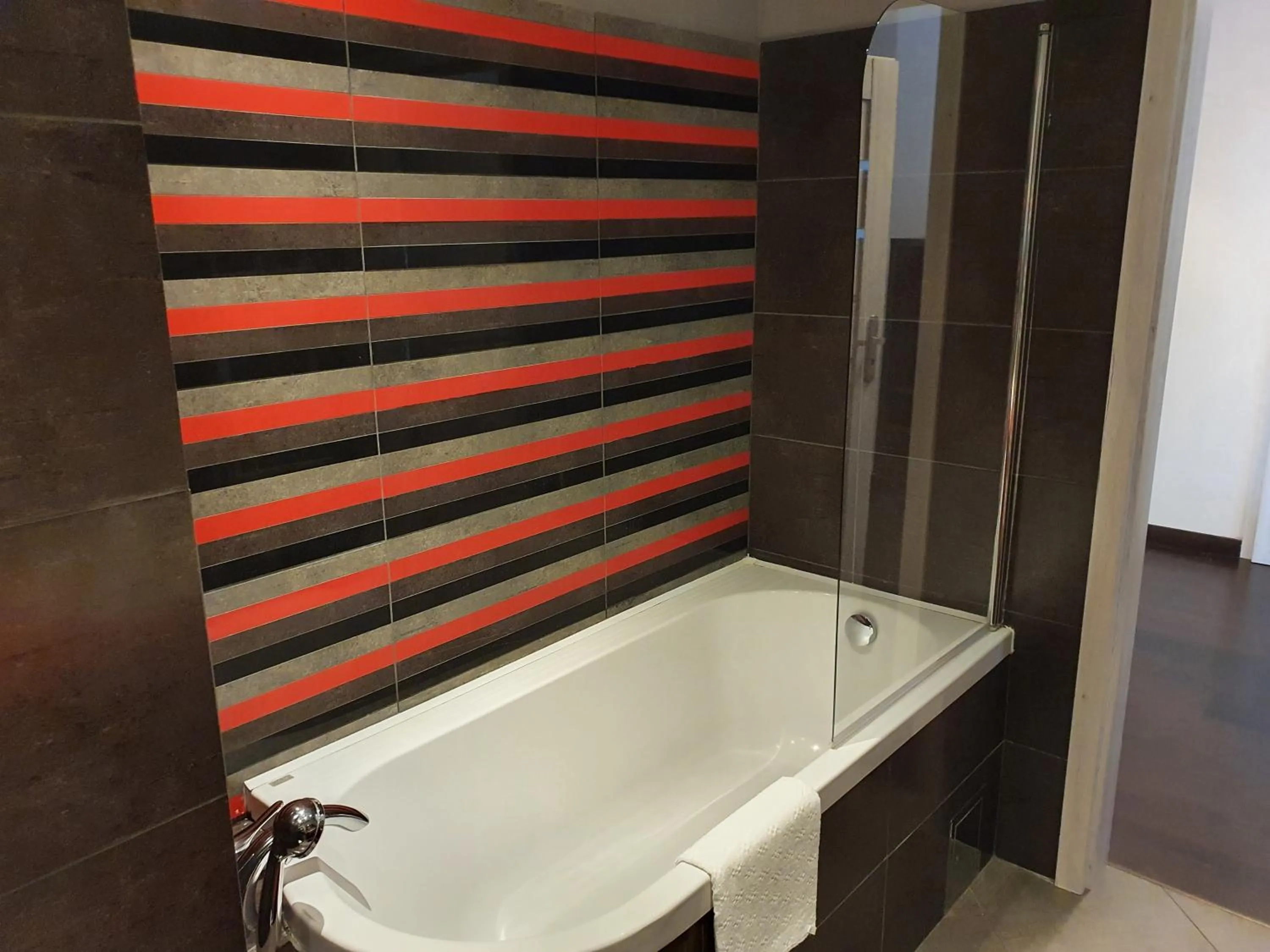 Bathroom in NotaBene Wola Apartment