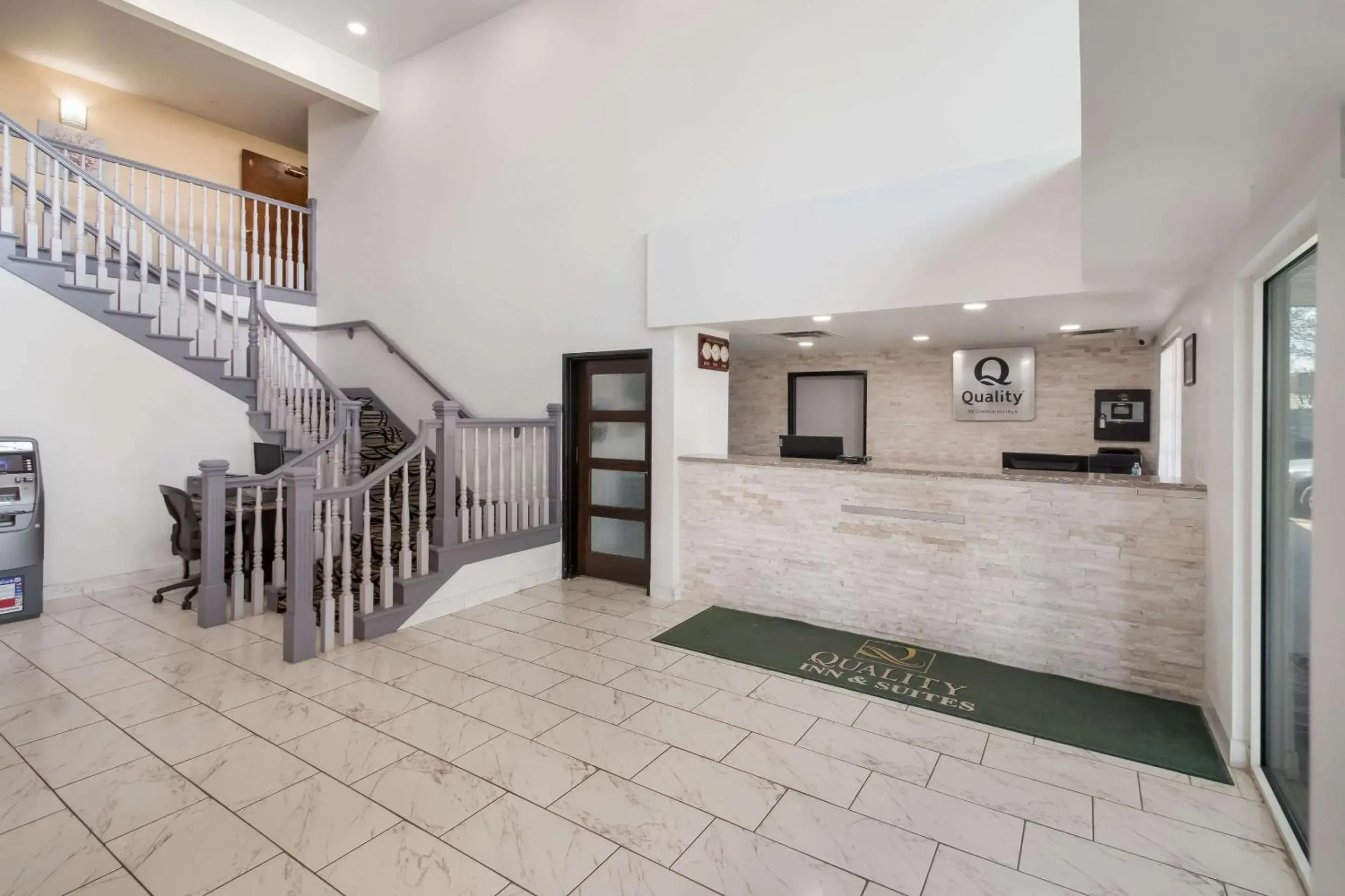 Lobby or reception in Quality Inn & Suites Salt Lake City Airport West Lobby or reception in Quality Inn & Suites Salt Lake City Airport West