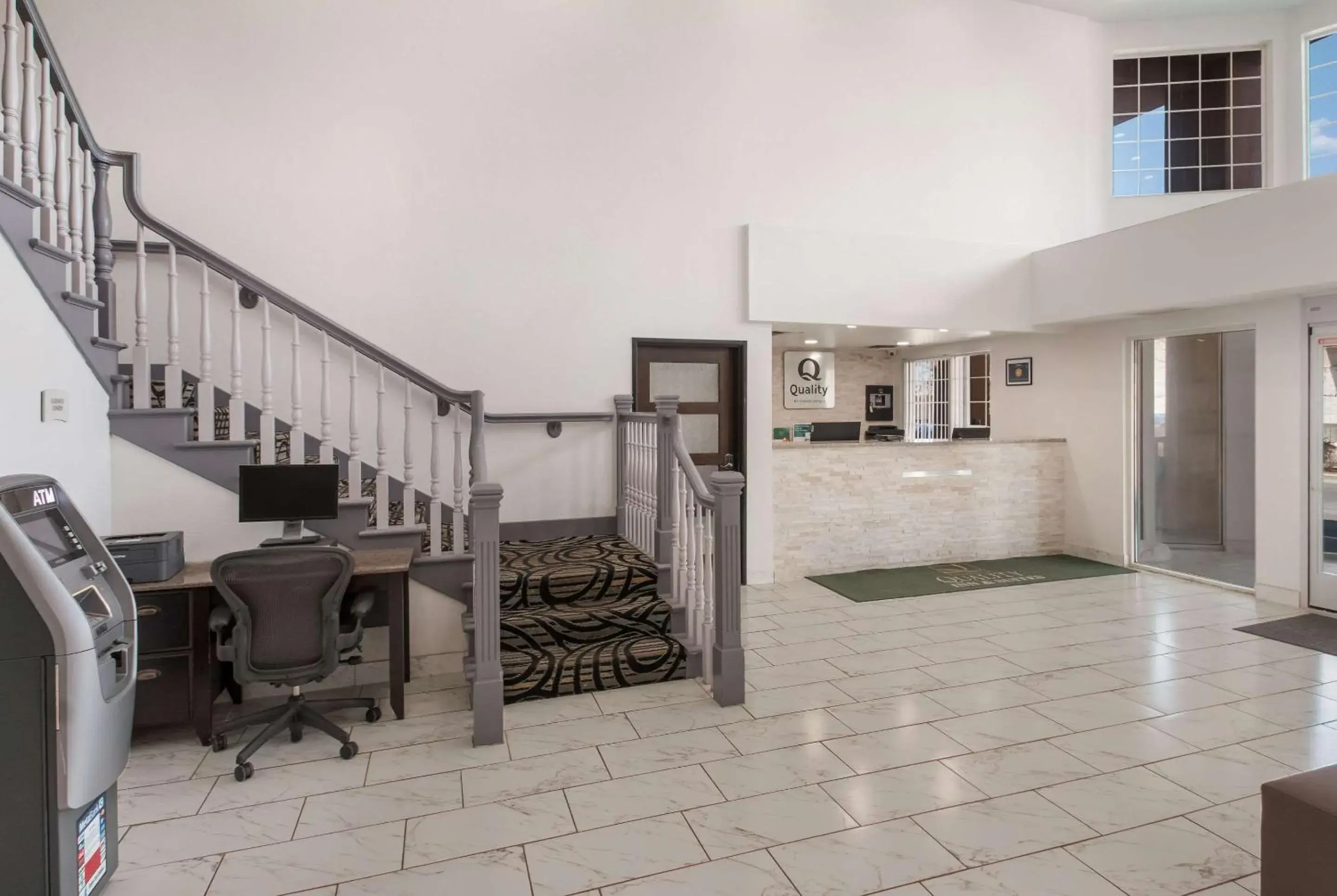 Lobby or reception in Quality Inn & Suites Salt Lake City Airport West Lobby or reception in Quality Inn & Suites Salt Lake City Airport West