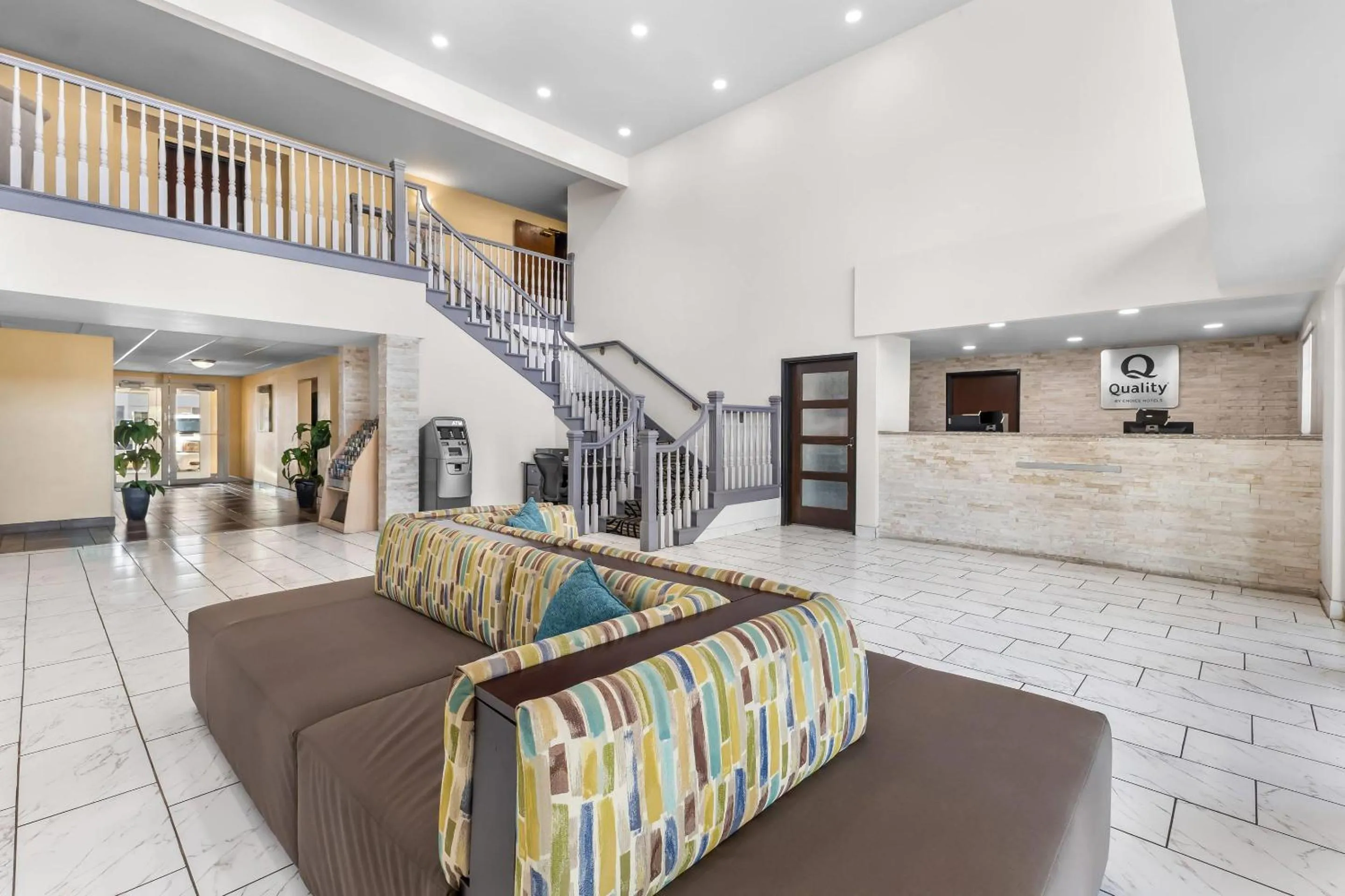 Lobby or reception in Quality Inn & Suites Salt Lake City Airport West