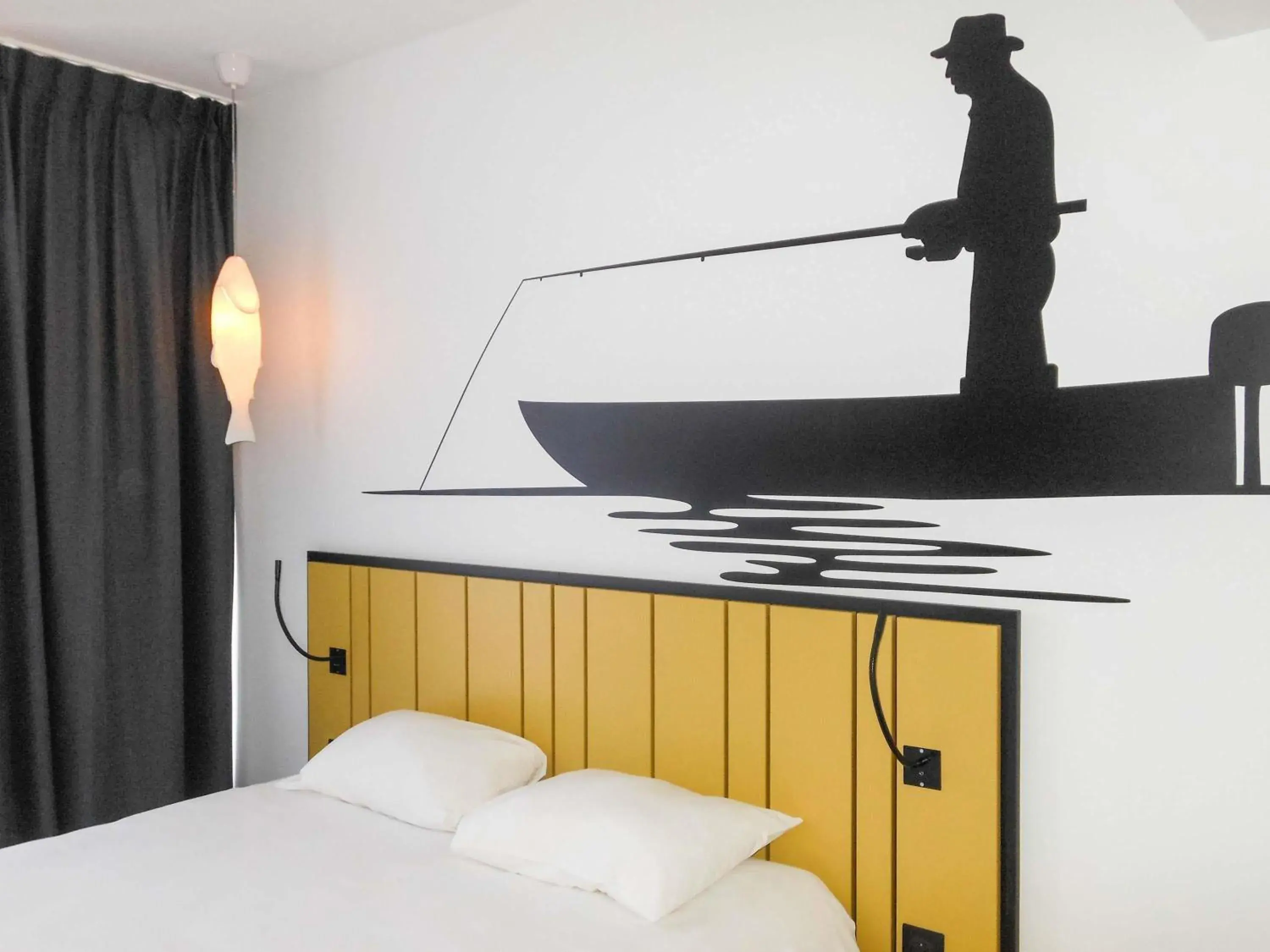 Bed in ibis Styles Macon Centre Bed in ibis Styles Macon Centre