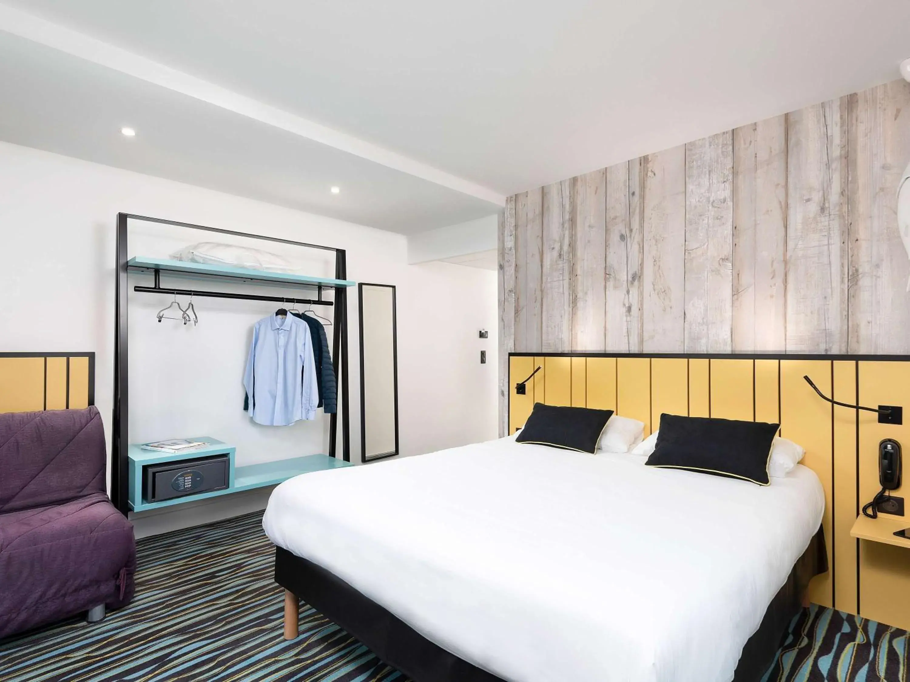 Bedroom, Bed in ibis Styles Macon Centre Bedroom, Bed in ibis Styles Macon Centre