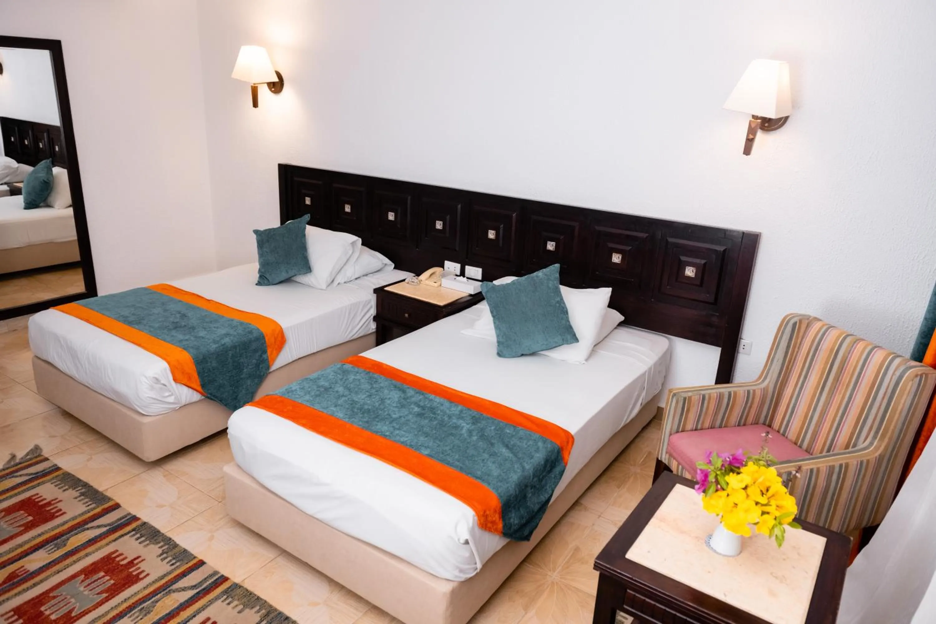 Photo of the whole room, Bed in Turquoise Beach Hotel