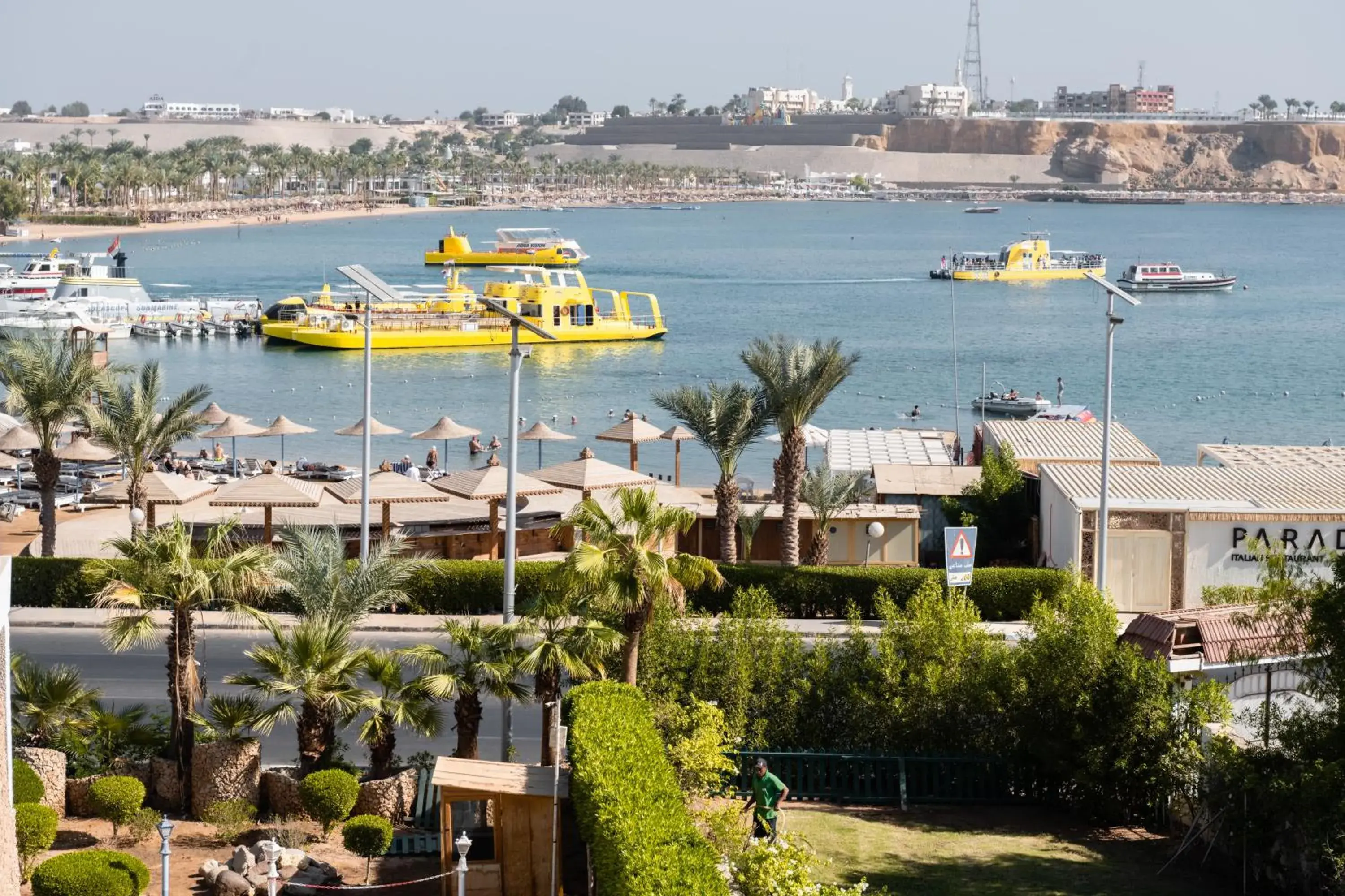 Sea view in Turquoise Beach Hotel Sea view in Turquoise Beach Hotel