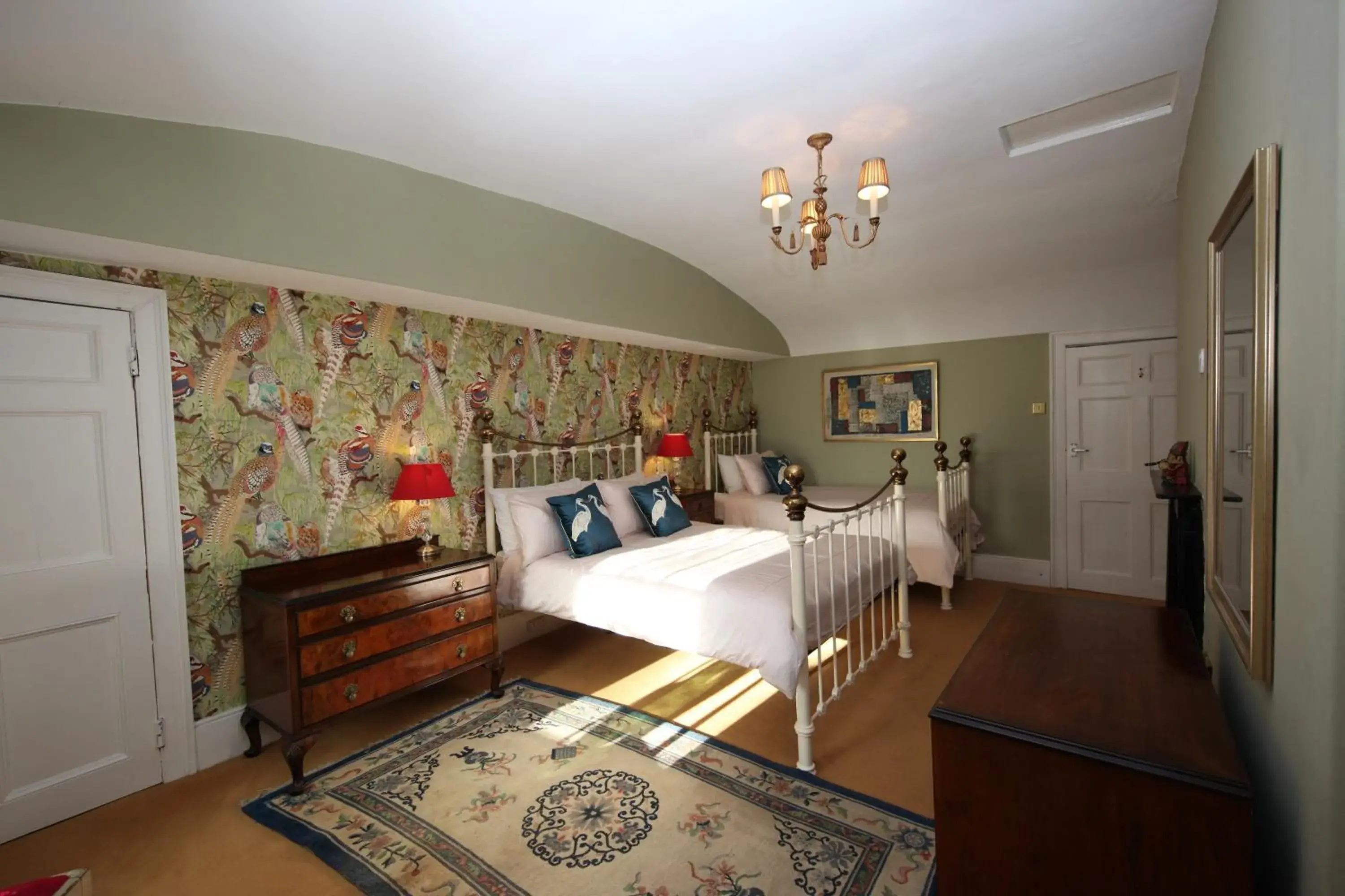 Triple Room with Garden View in Plas Esgair Triple Room with Garden View in Plas Esgair