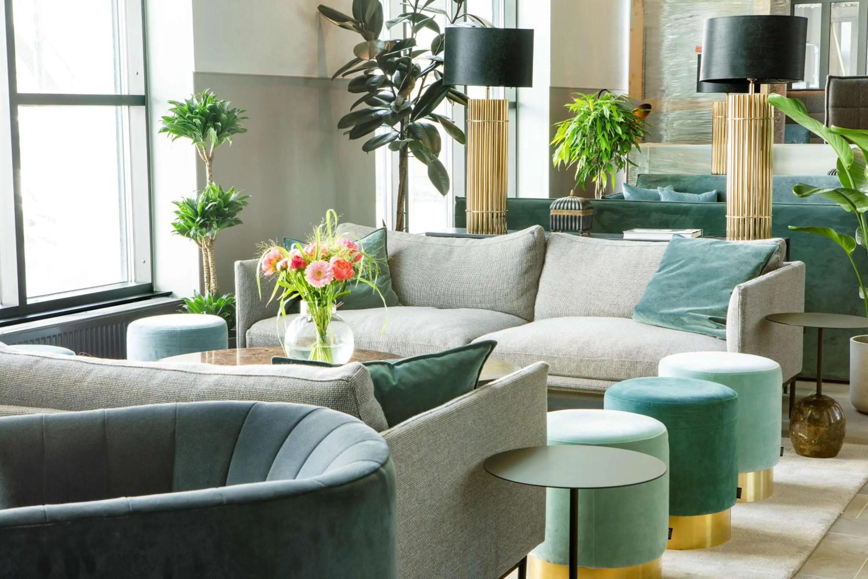 Lobby or reception in Scandic Stora Hotellet