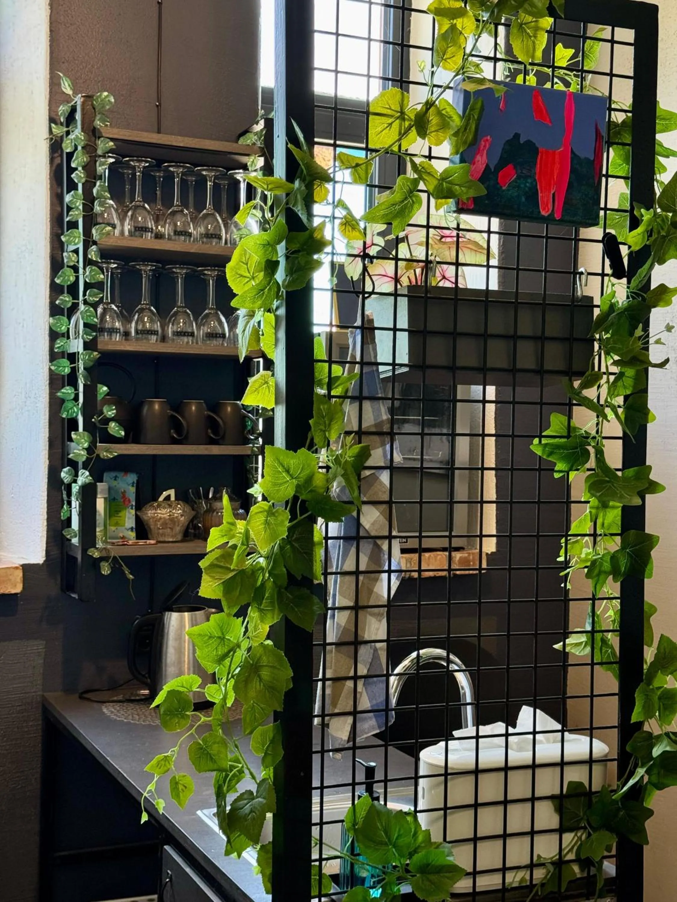 Communal kitchen in Zeit Hotel