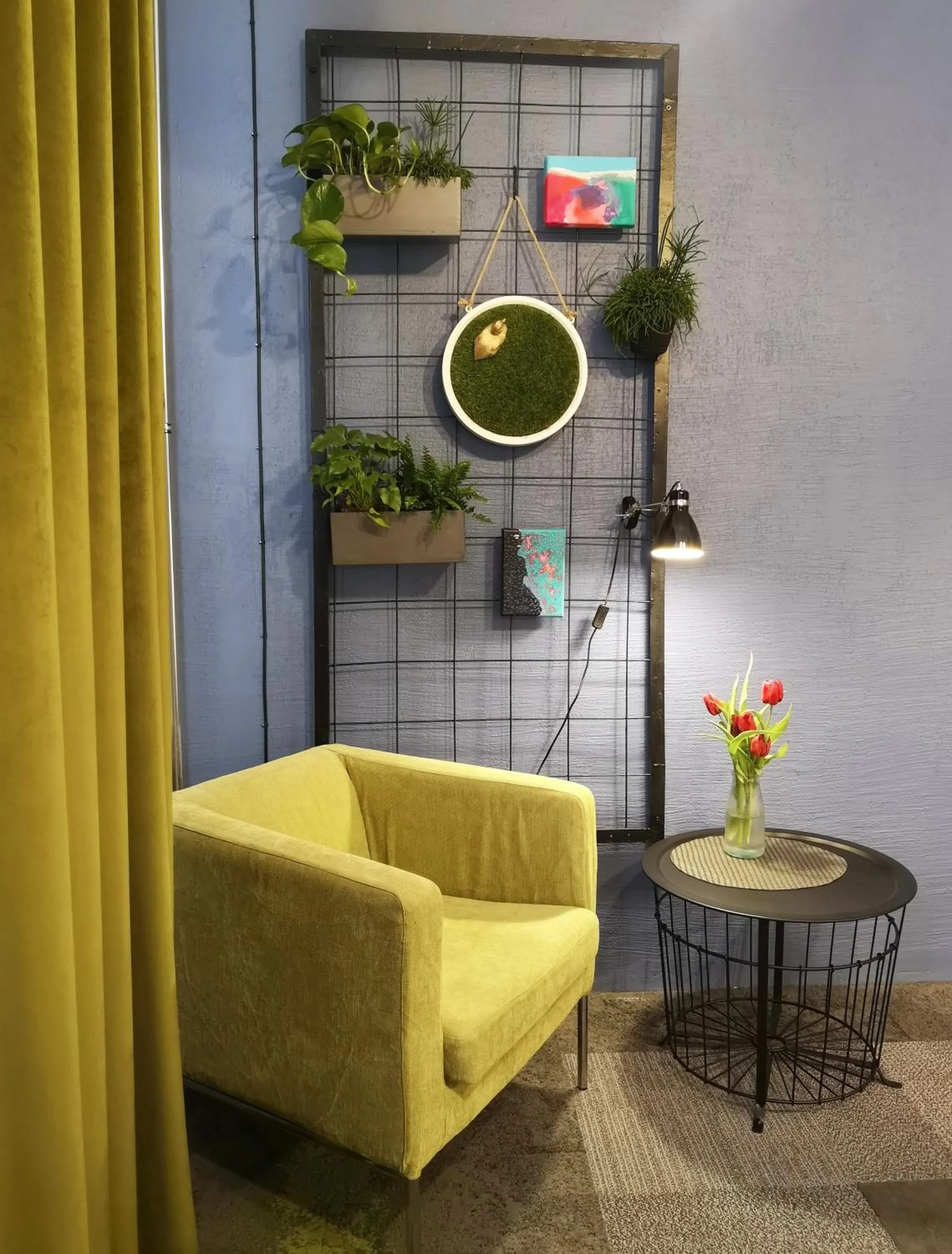 Seating area in Zeit Hotel