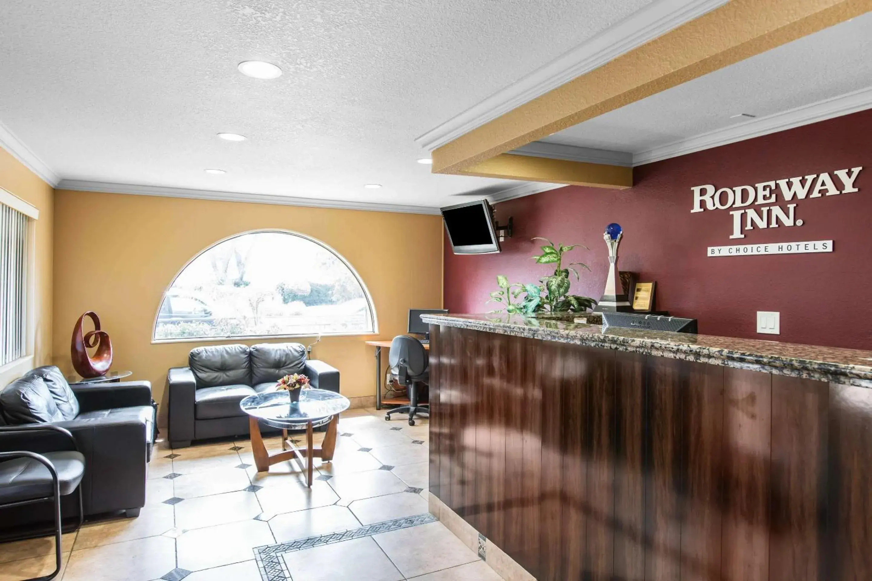 Lobby or reception in Rodeway Inn Escondido Downtown Lobby or reception in Rodeway Inn Escondido Downtown