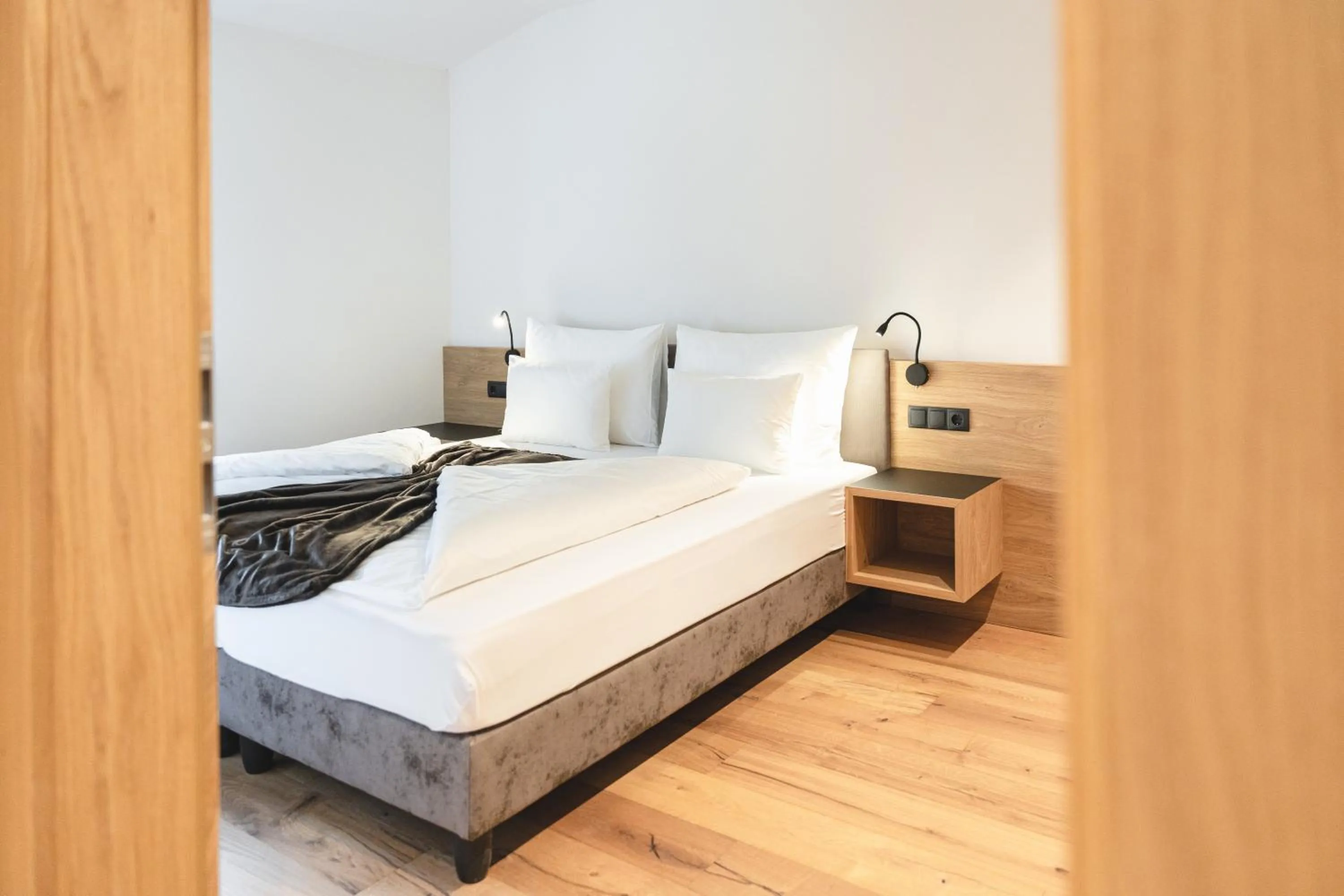 Bed in Hotel Lahnerhof