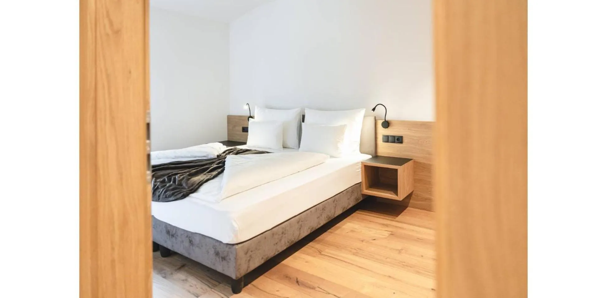 Bed in Hotel Lahnerhof