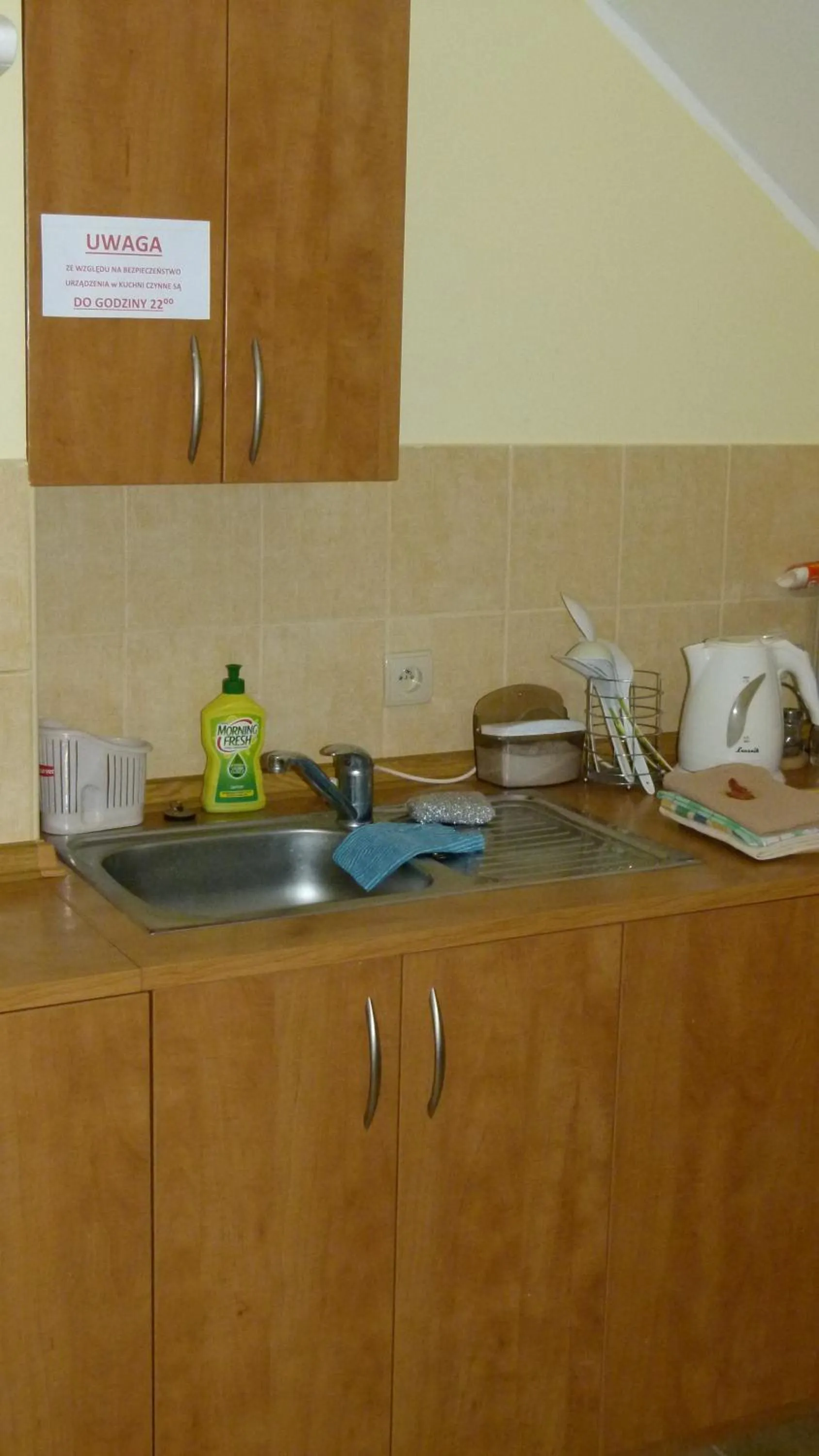 Communal kitchen in Willa IKA