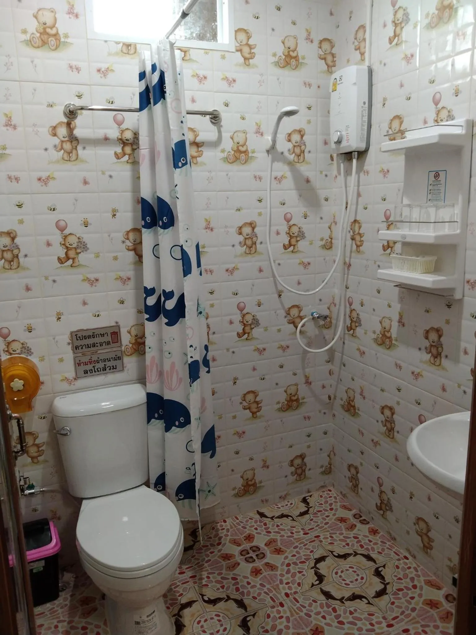 Bathroom in บุญจินดา รีสอร์ท