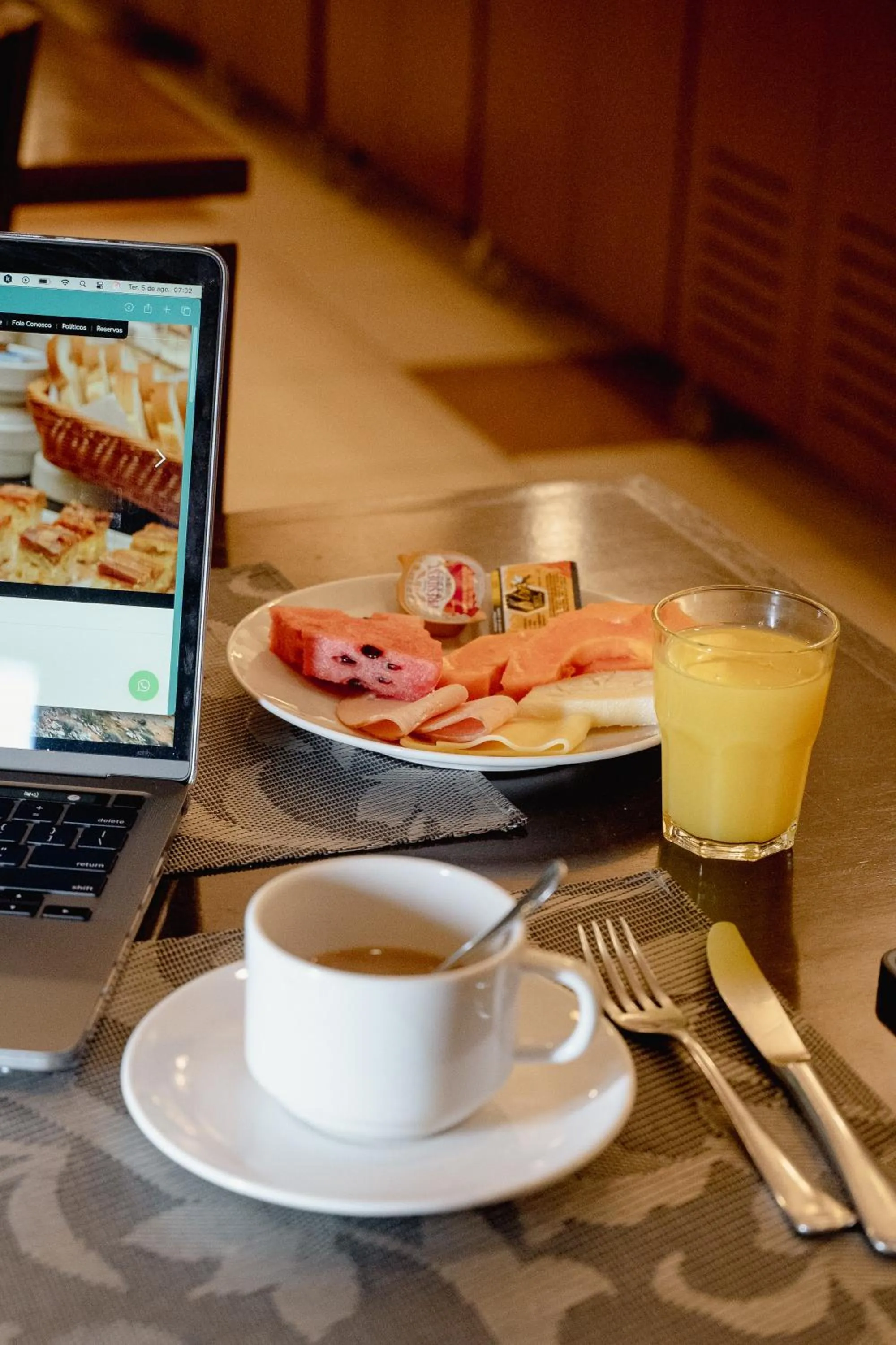 Food and drinks in Interclass Florianópolis
