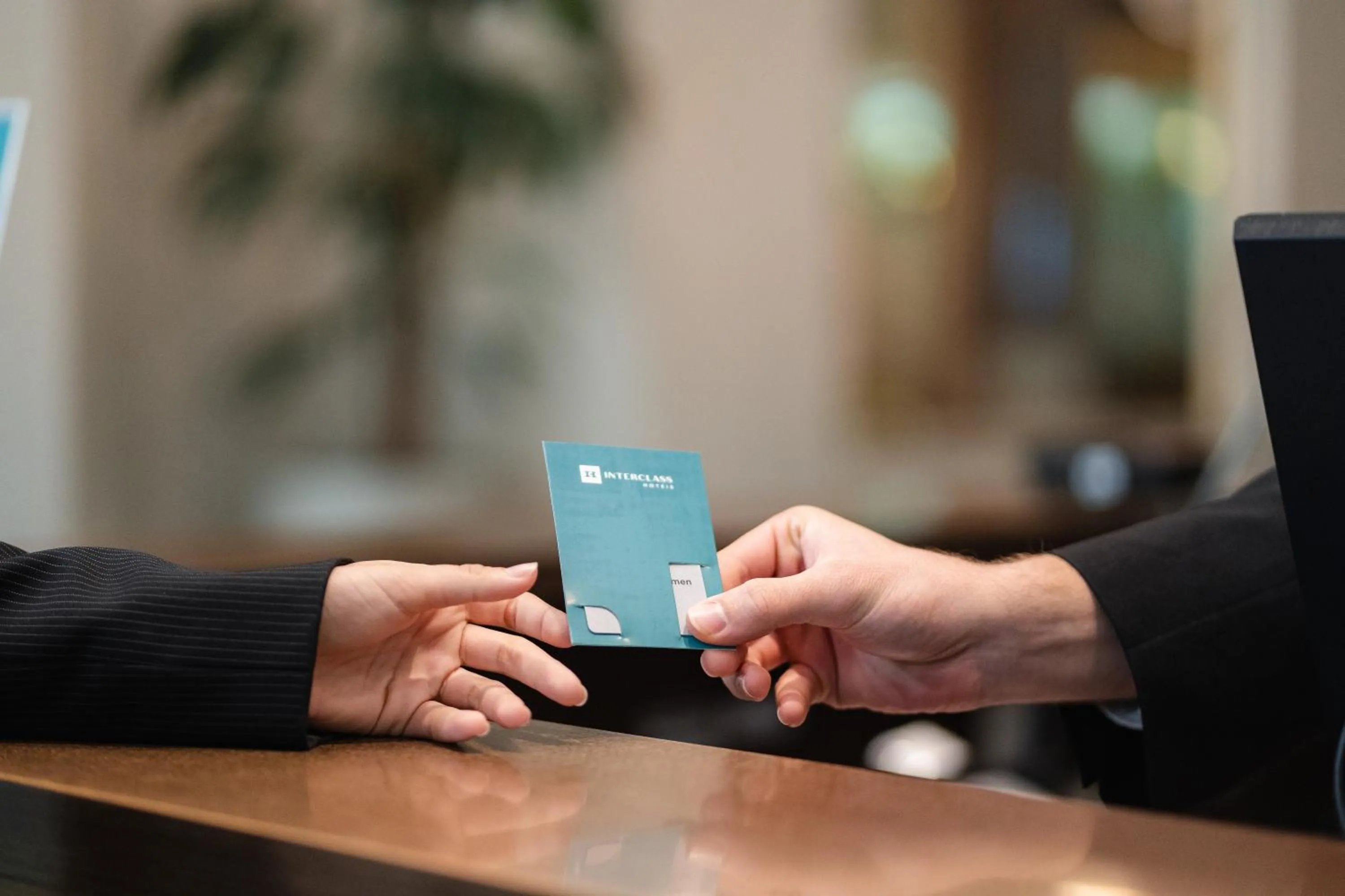Lobby or reception in Interclass Florianópolis